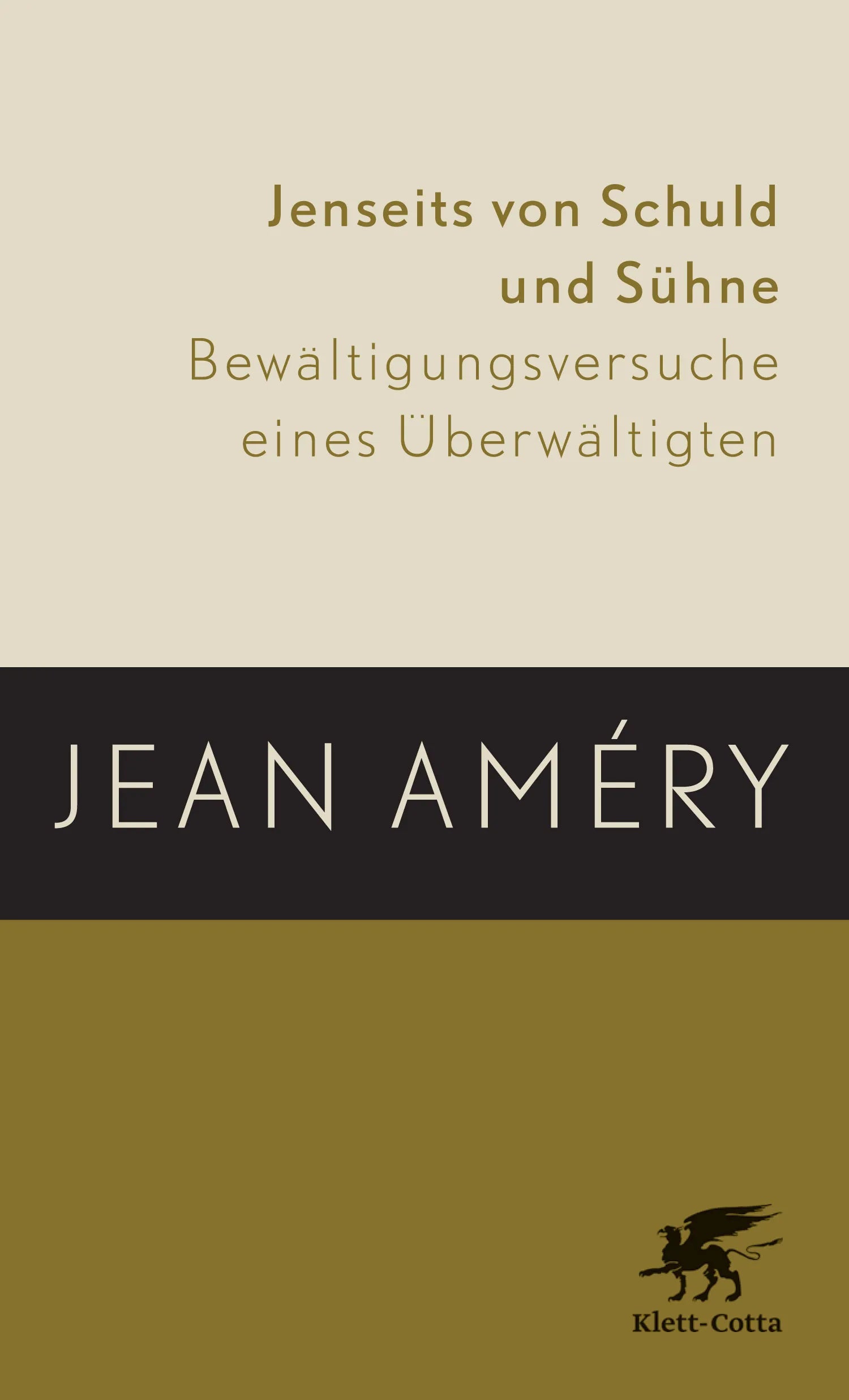 Buchcover von 'Jenseits von Schuld und Sühne' - Paperback von Jean Améry