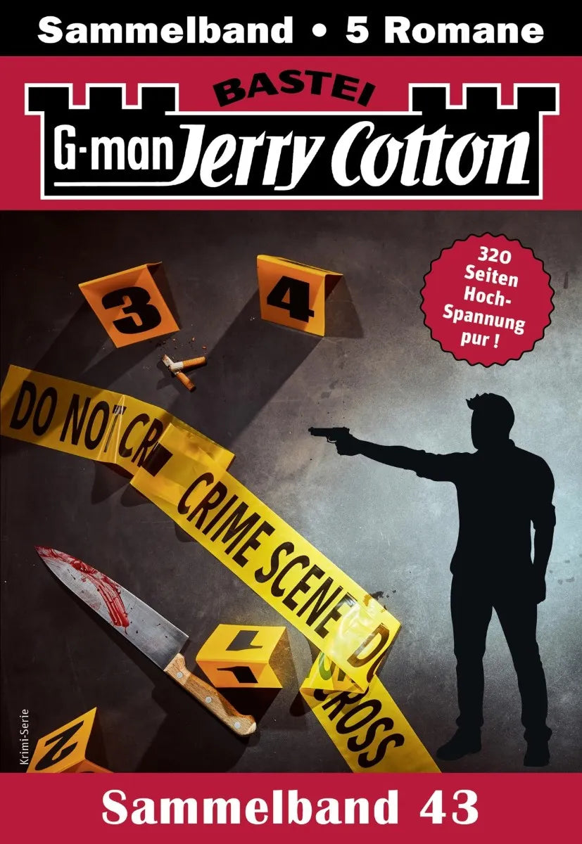 Cover: Jerry Cotton Sammelband 43 (E-Book)