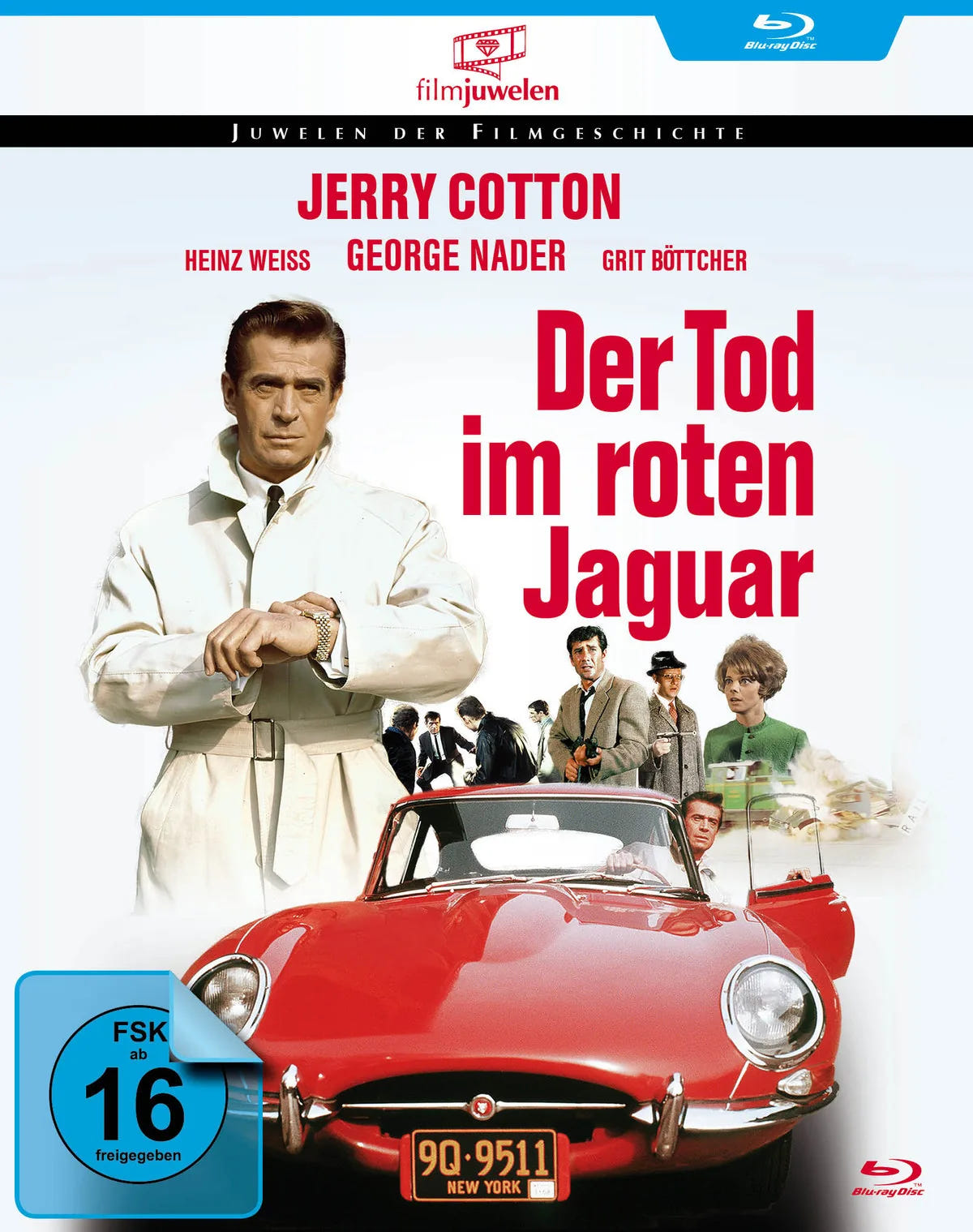 Jerry Cotton - Tod im roten Jaguar - Blu-ray Disc