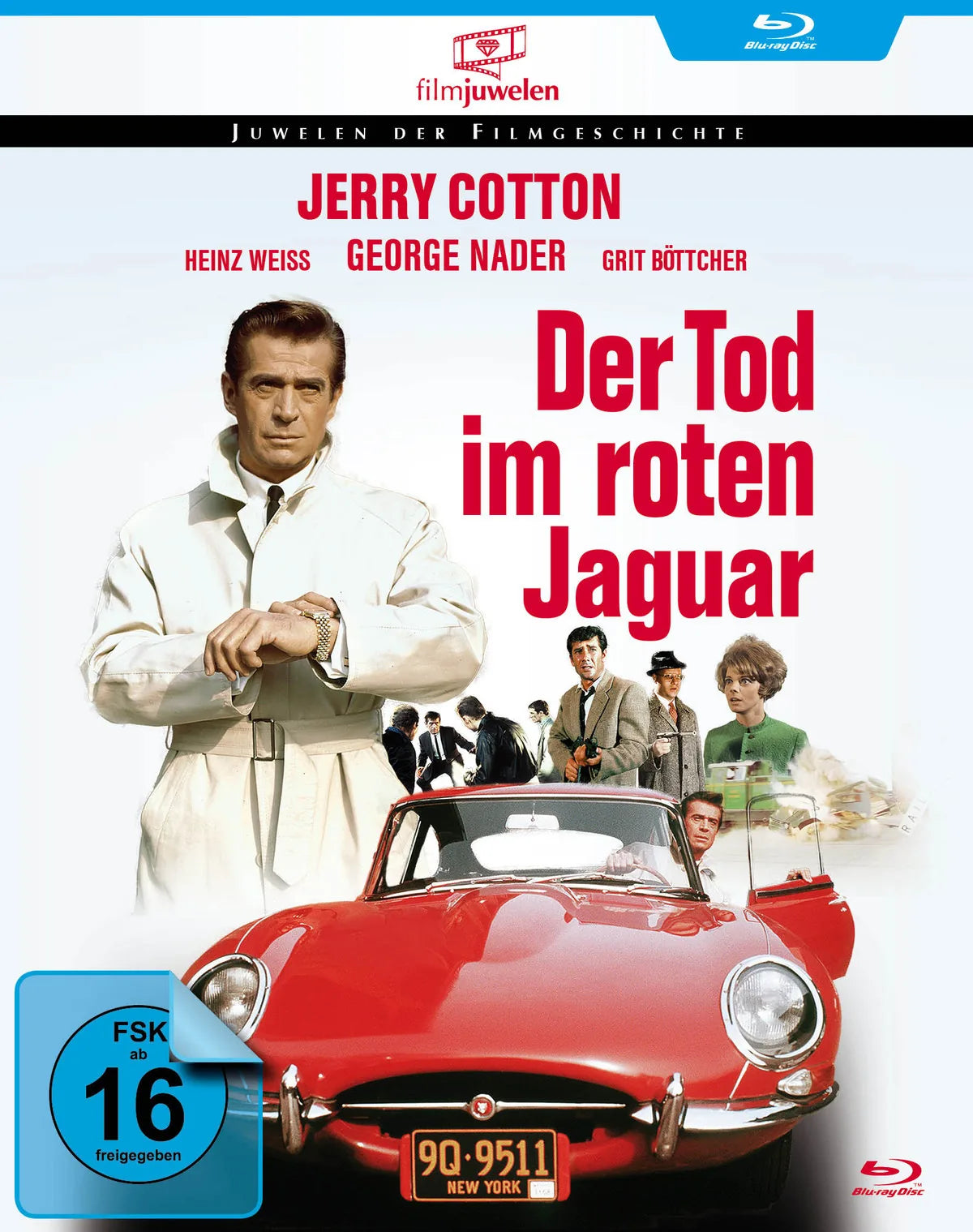 Jerry Cotton - Tod im roten Jaguar - Blu-ray Disc