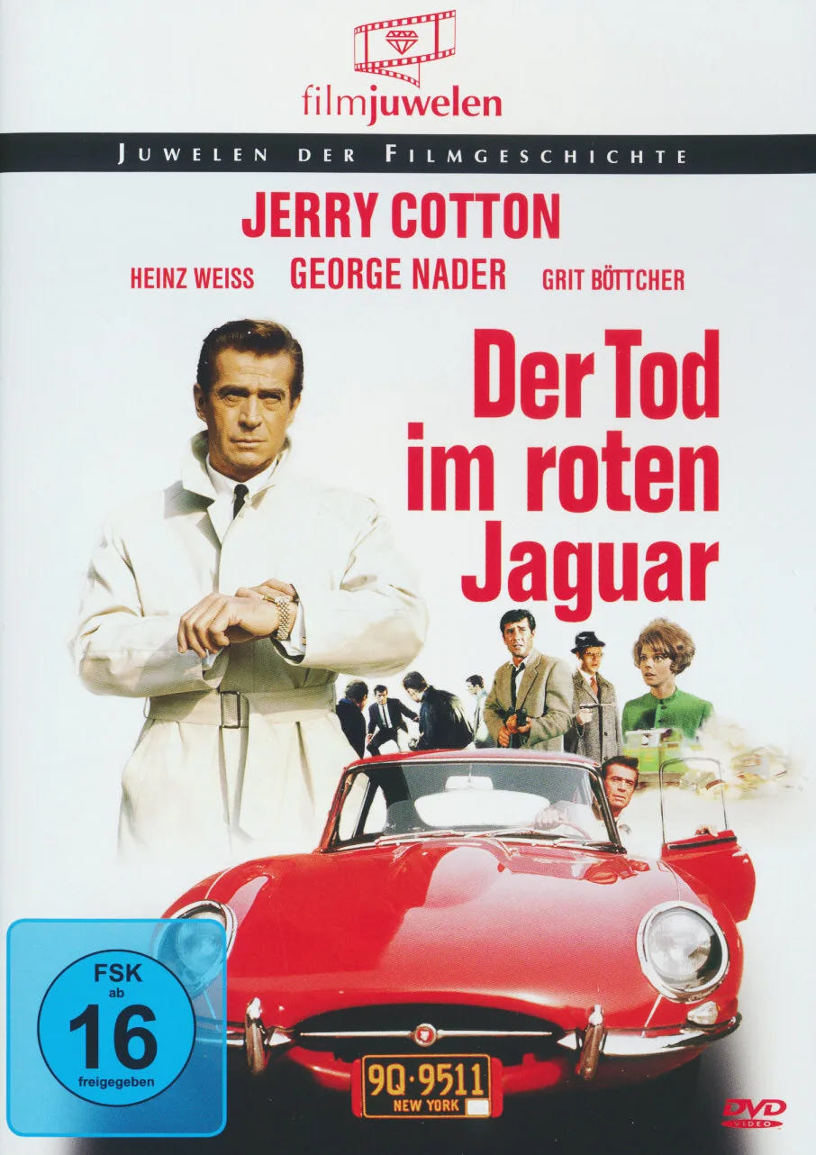 Jerry Cotton - Tod im roten Jaguar - DVD