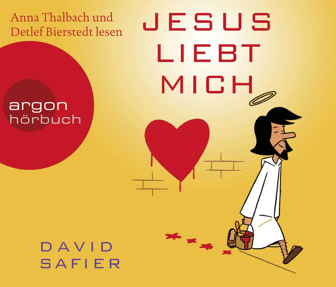 Buchcover von 'Jesus liebt mich' - Hörbuch (CD) von David Safier