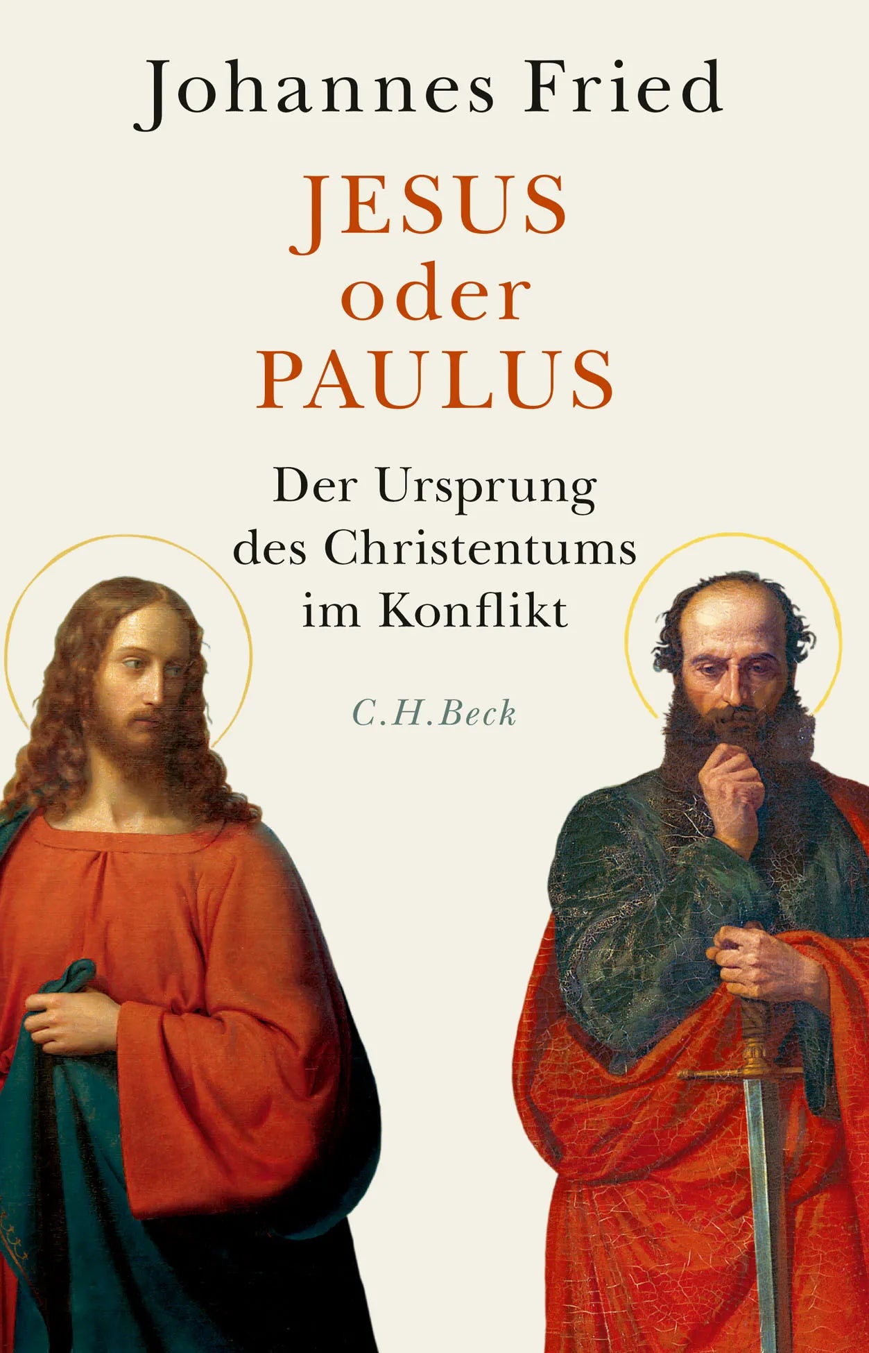Buchcover von 'Jesus oder Paulus' - Gebundene Ausgabe von Johannes Fried