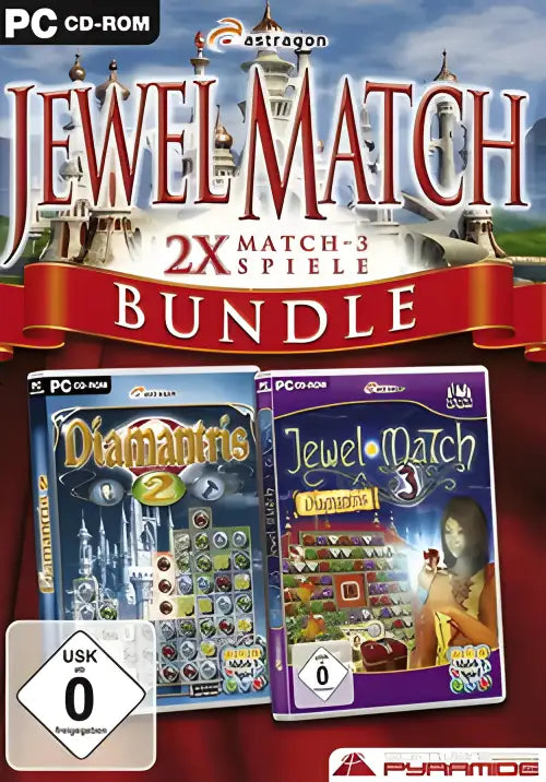 Jewel Match 2X Match-3 Spiele Bundle PC Spiel Cover