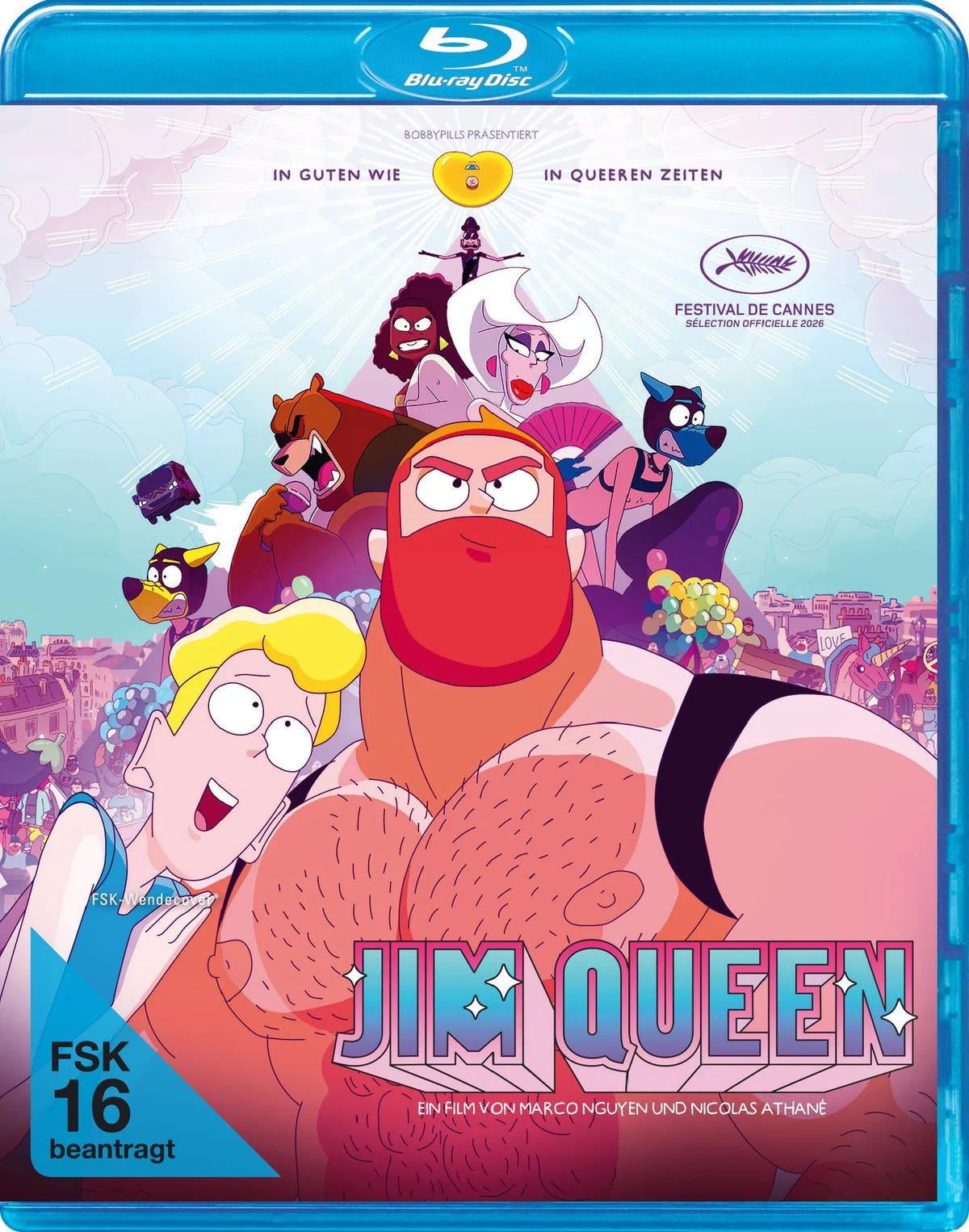 Blu-ray-Cover: Jim Queen. Regie: Nicolas Athané