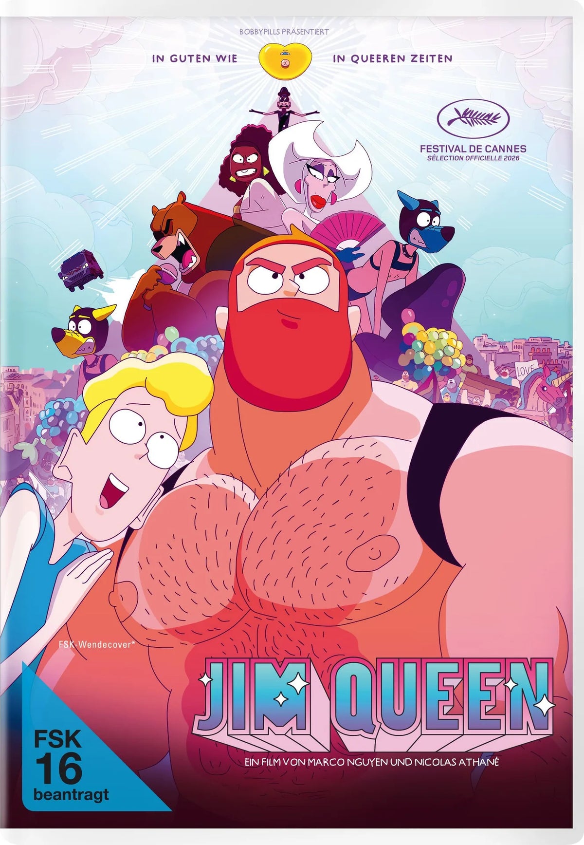 DVD-Cover: Jim Queen. Regie: Nicolas Athané