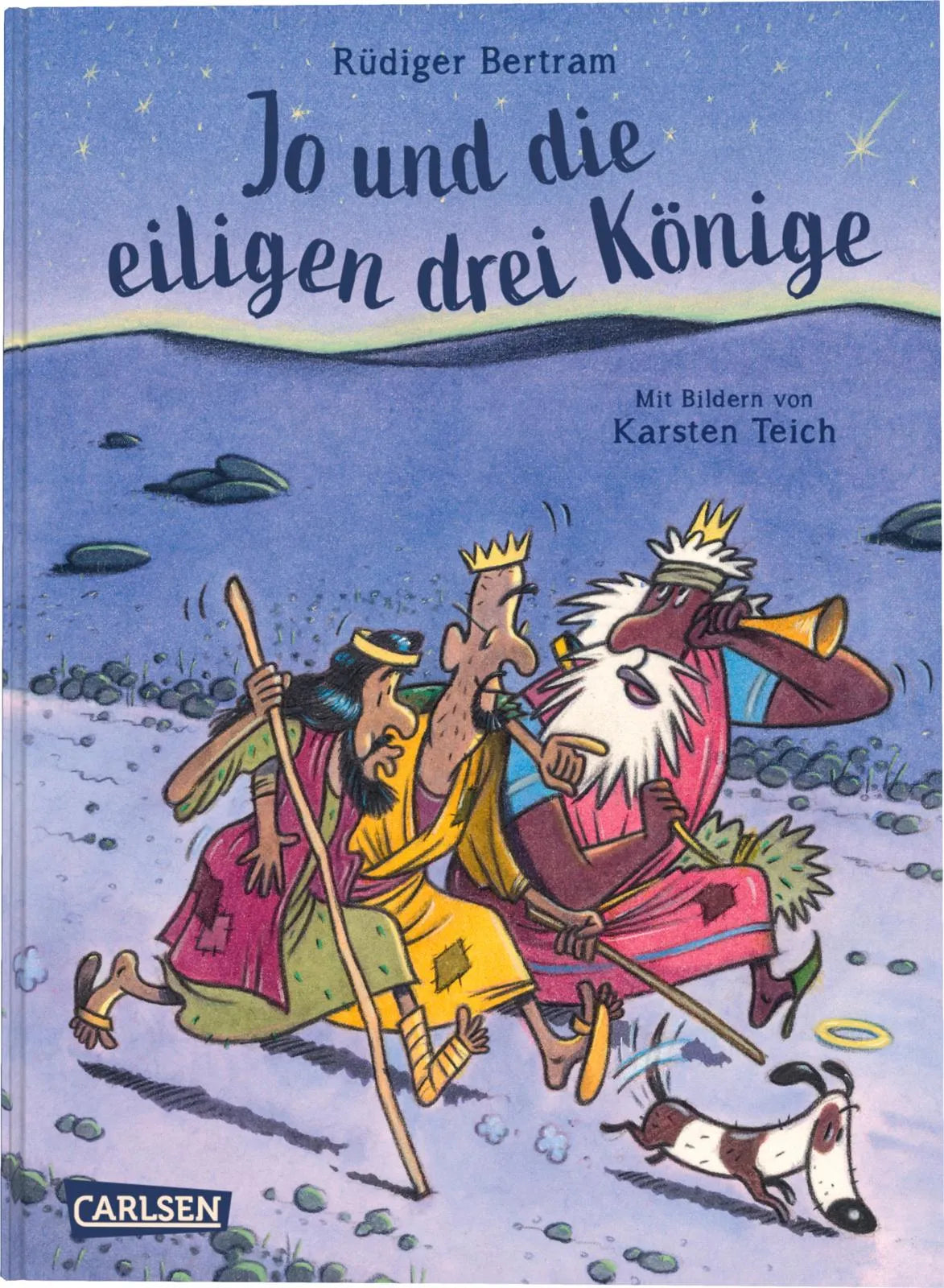 Buchcover von 'Jo und die eiligen drei Könige' - Gebundene Ausgabe von Rüdiger Bertram
