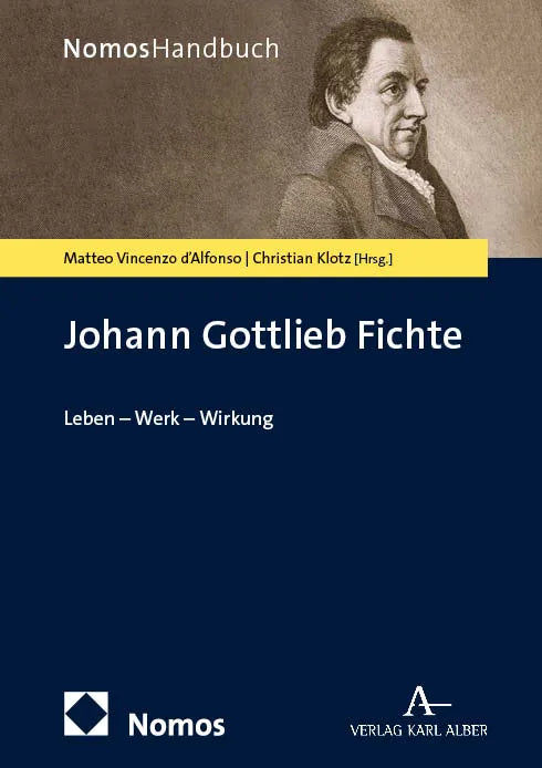 Cover: Johann Gottlieb Fichte (E-Book)