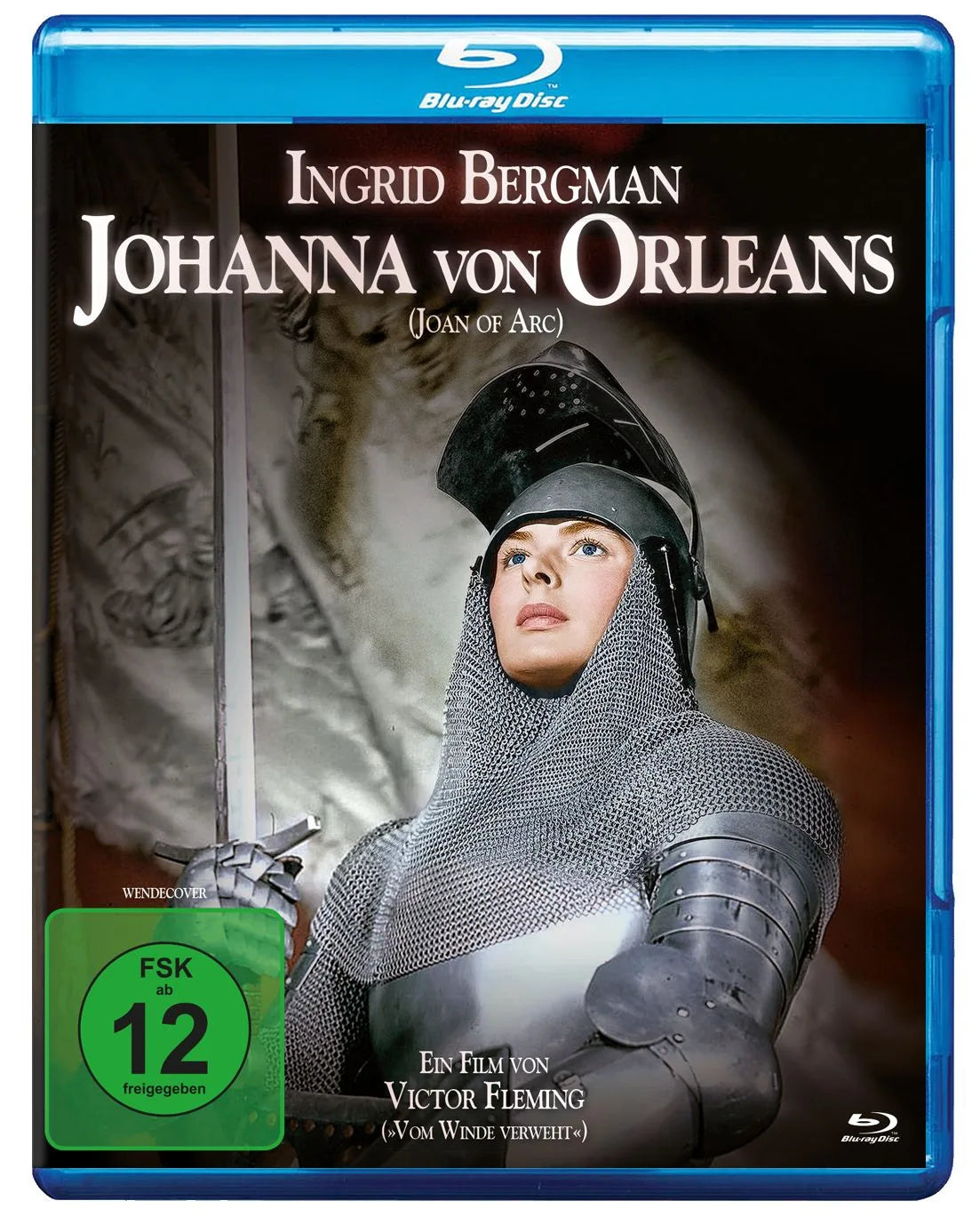 Blu-ray-Cover: Johanna von Orleans - Neuauflage. Regie: Victor Fleming