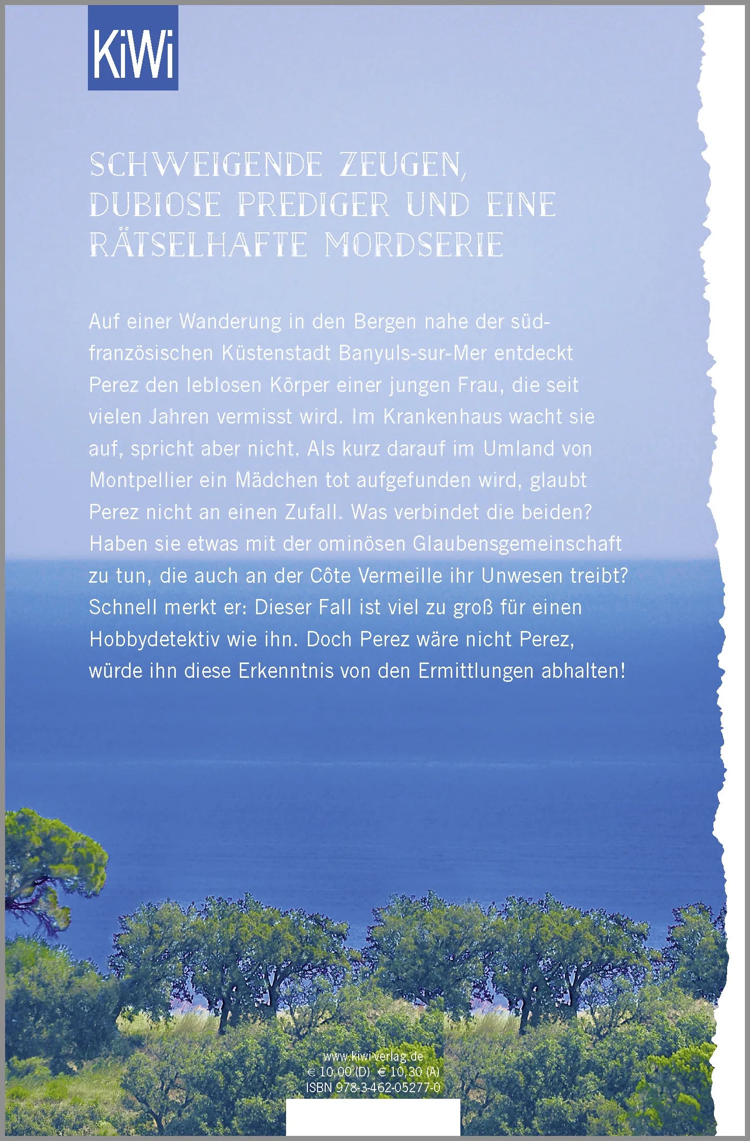 Buchrückseite von 'Johannisfeuer' mit Klappentext - Taschenbuch