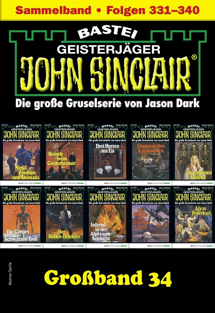 Cover: John Sinclair Großband 34 (E-Book) von Jason Dark