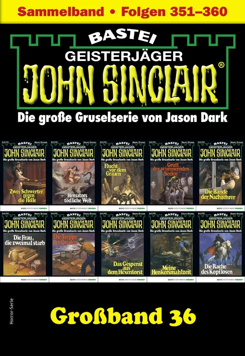 Cover: John Sinclair Großband 36 (E-Book) von Jason Dark