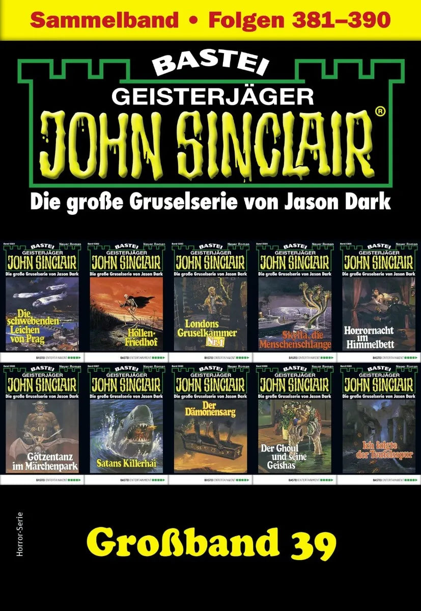 Cover: John Sinclair Großband 39 (E-Book) von Jason Dark