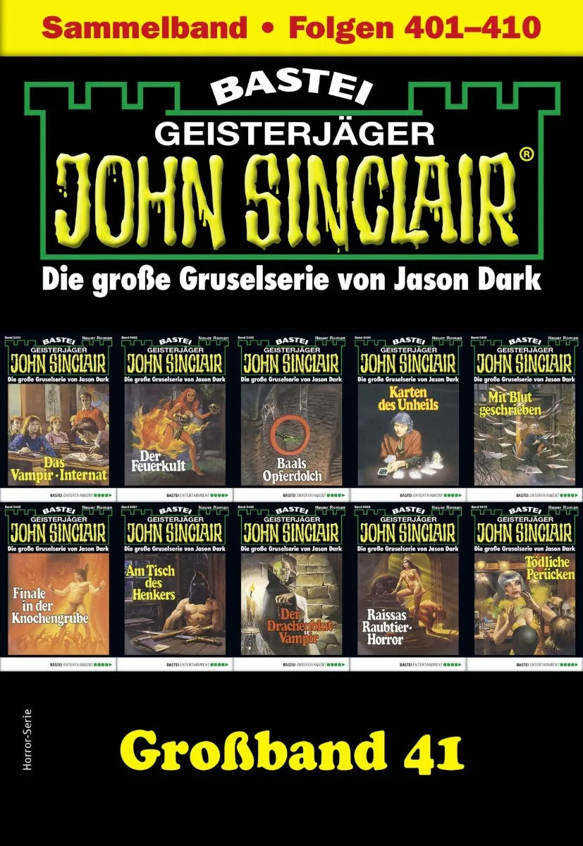 Cover: John Sinclair Großband 41 (E-Book) von Jason Dark