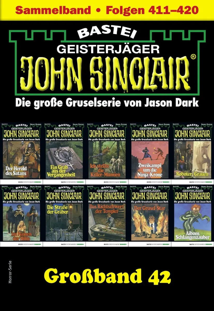 Cover: John Sinclair Großband 42 (E-Book) von Jason Dark