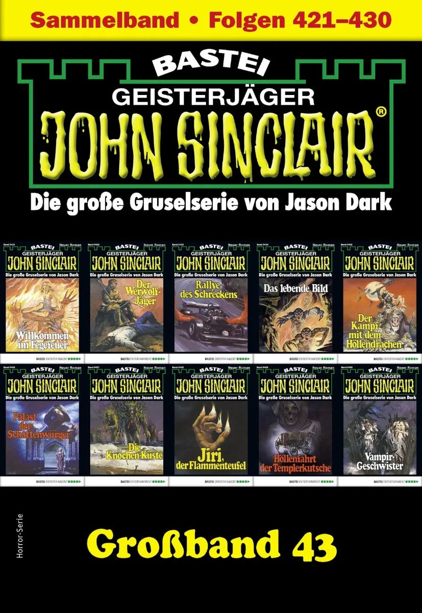 Cover: John Sinclair Großband 43 (E-Book) von Jason Dark