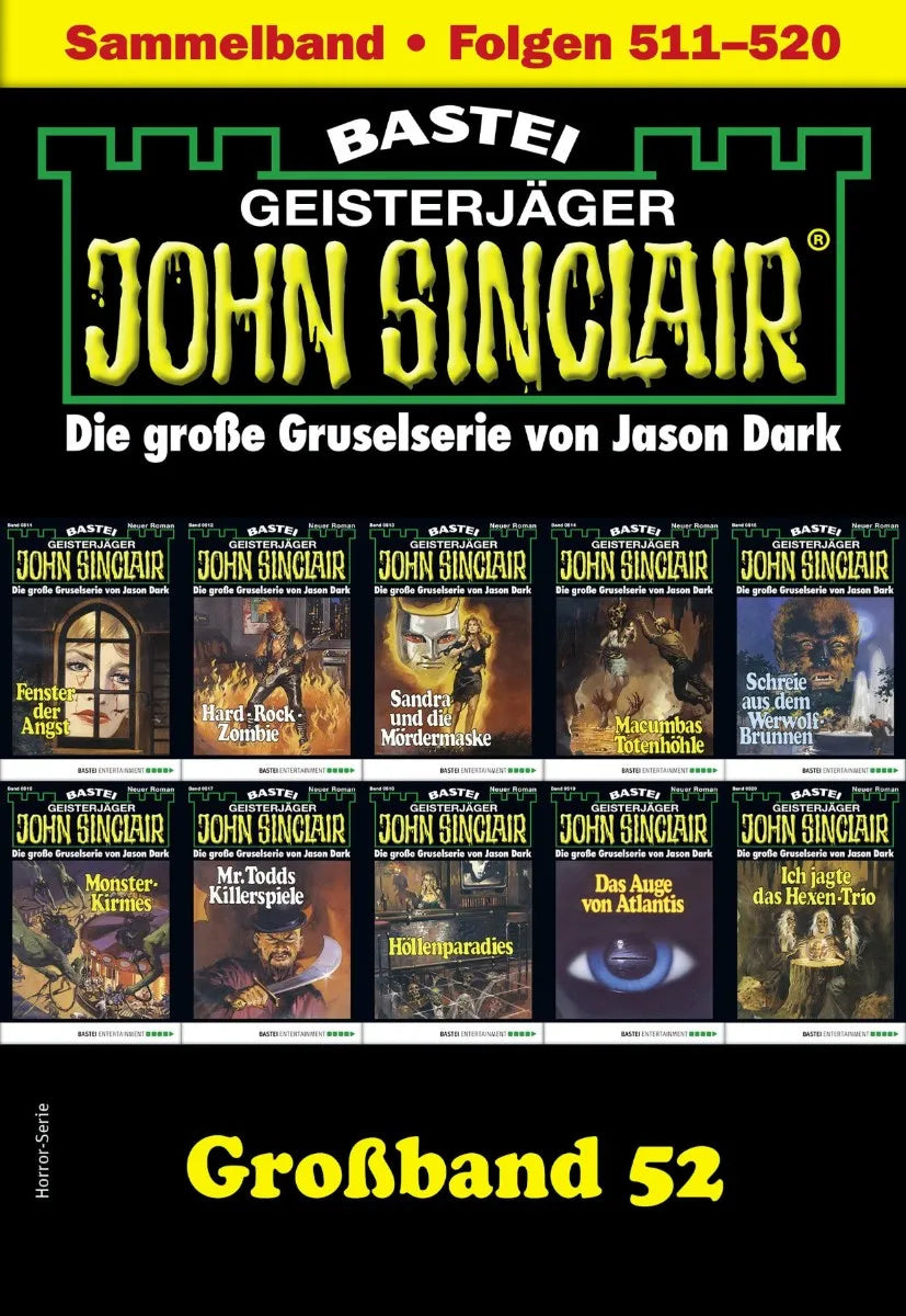 Cover: John Sinclair Großband 52 (E-Book) von Jason Dark