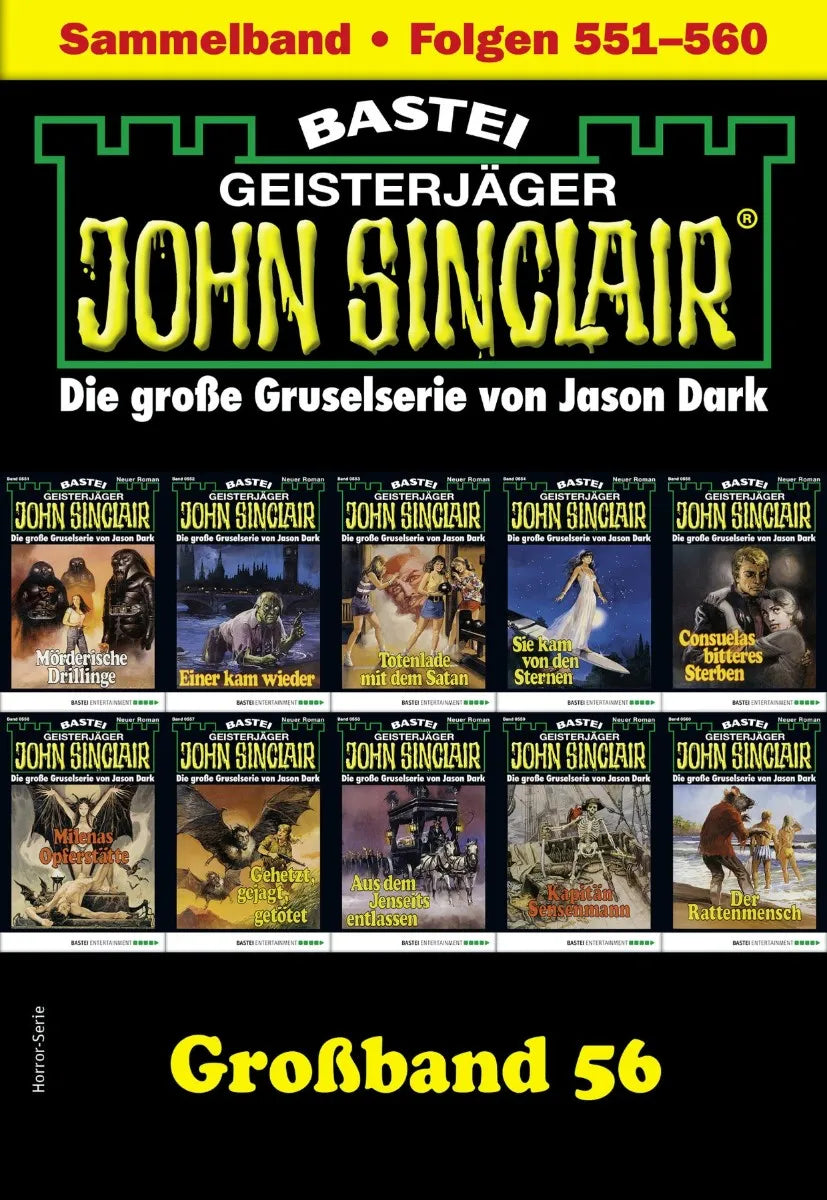 Cover: John Sinclair Großband 56 (E-Book) von Jason Dark