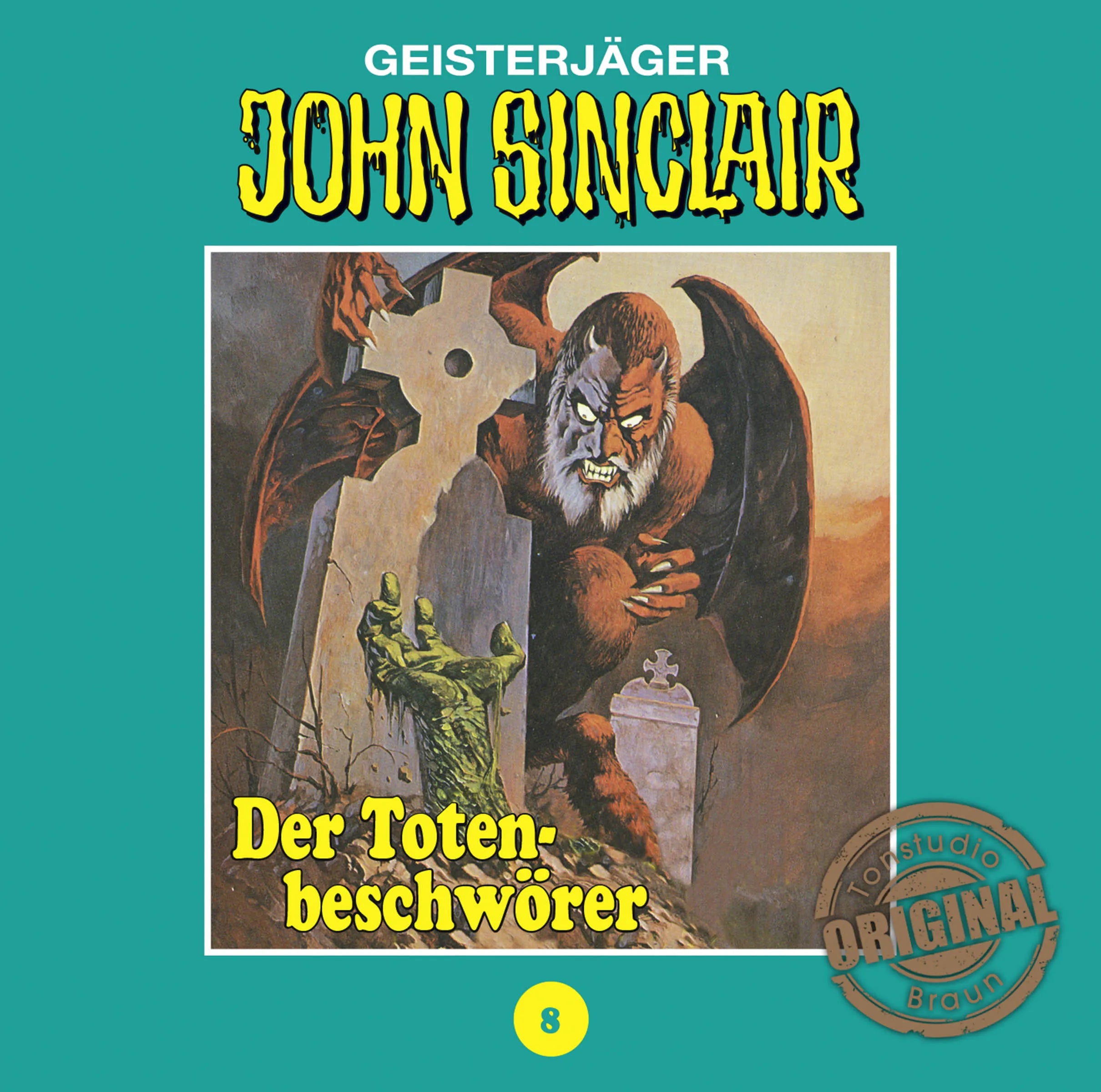 Buchcover von 'John Sinclair Tonstudio Braun - Folge 08' - Hörbuch (CD) von Jason Dark