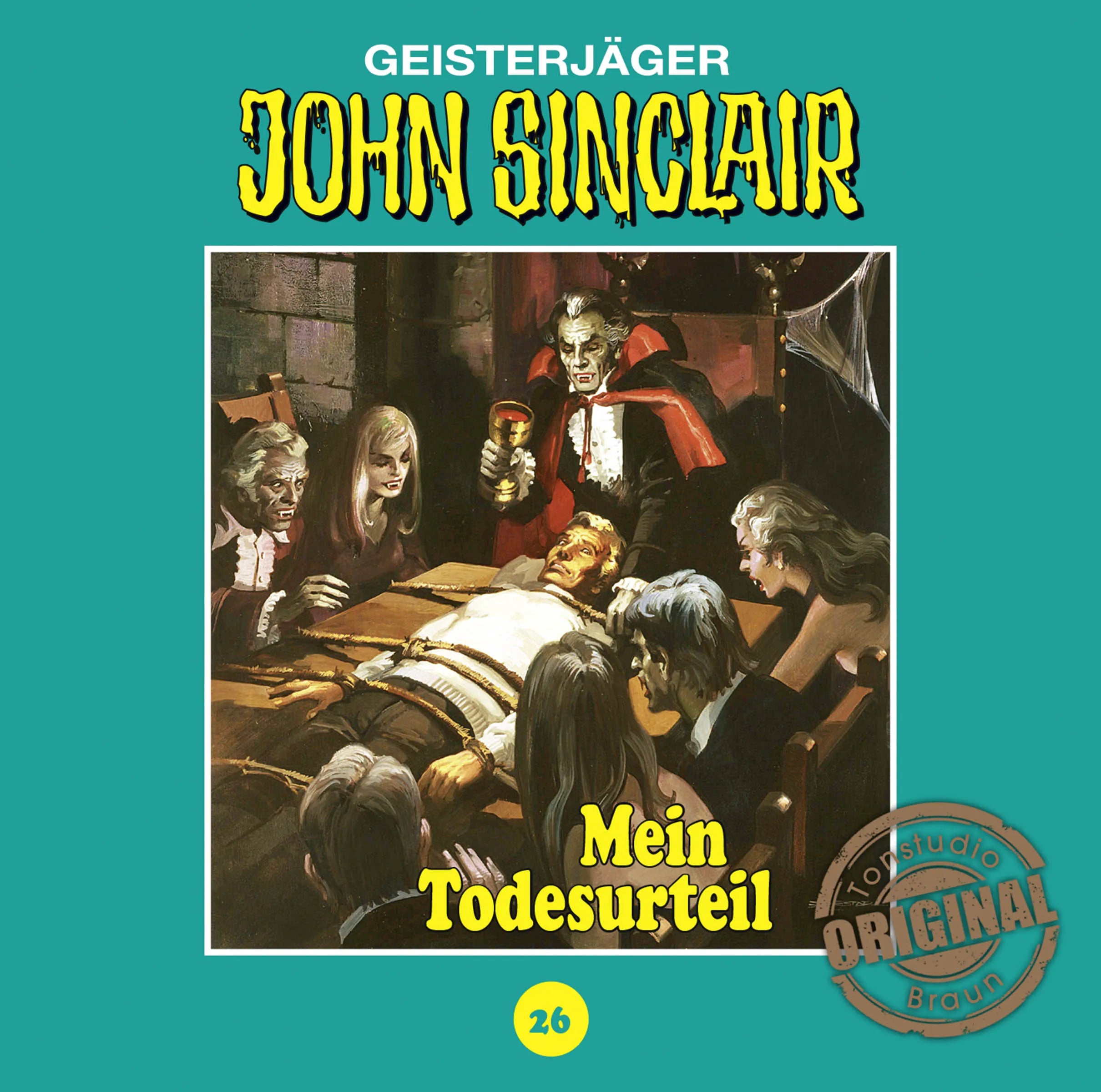 Buchcover von 'John Sinclair Tonstudio Braun - Folge 26' - Hörbuch (CD) von Jason Dark