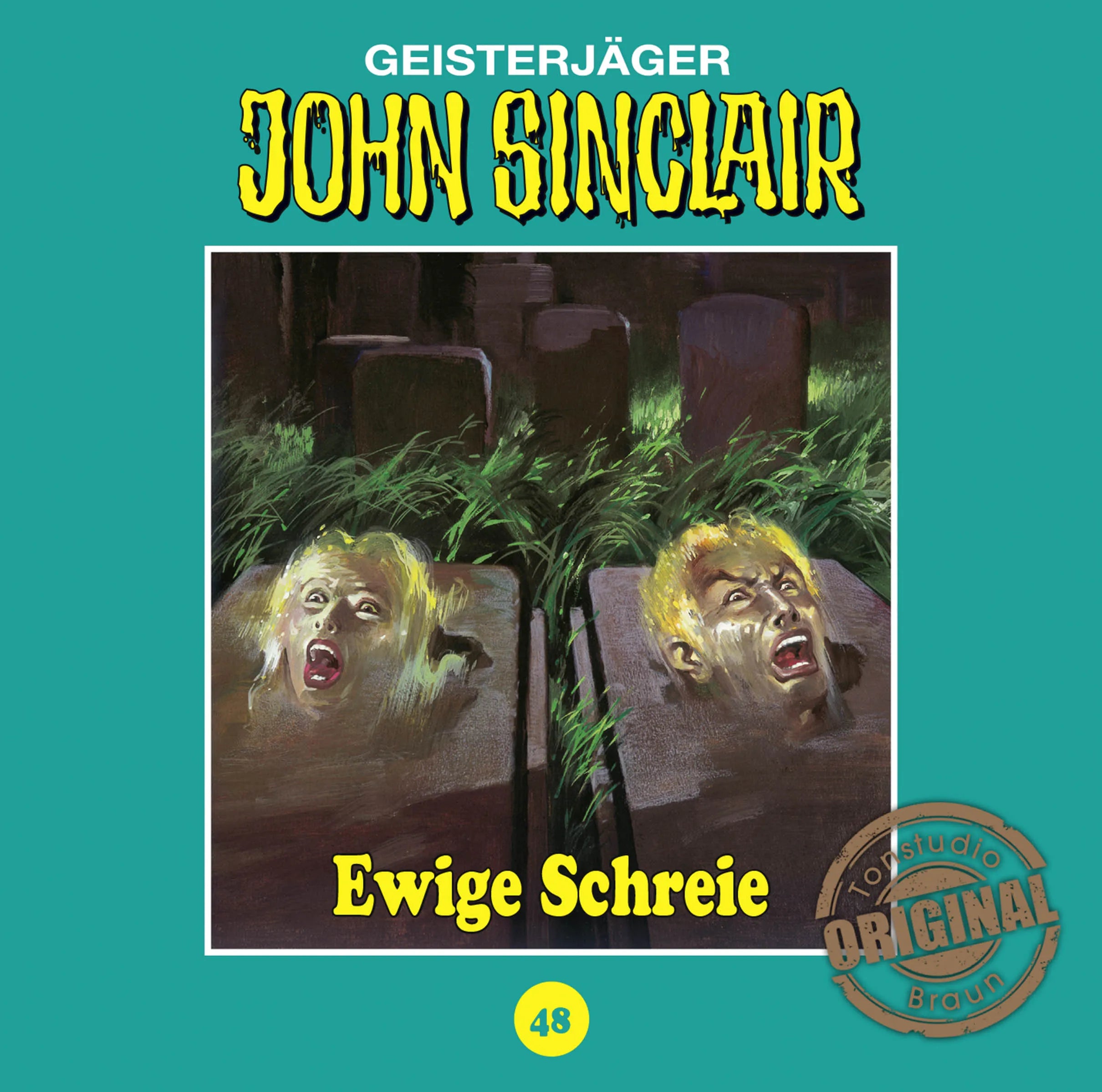 Buchcover von 'John Sinclair Tonstudio Braun - Folge 48' - Hörbuch (CD) von Jason Dark