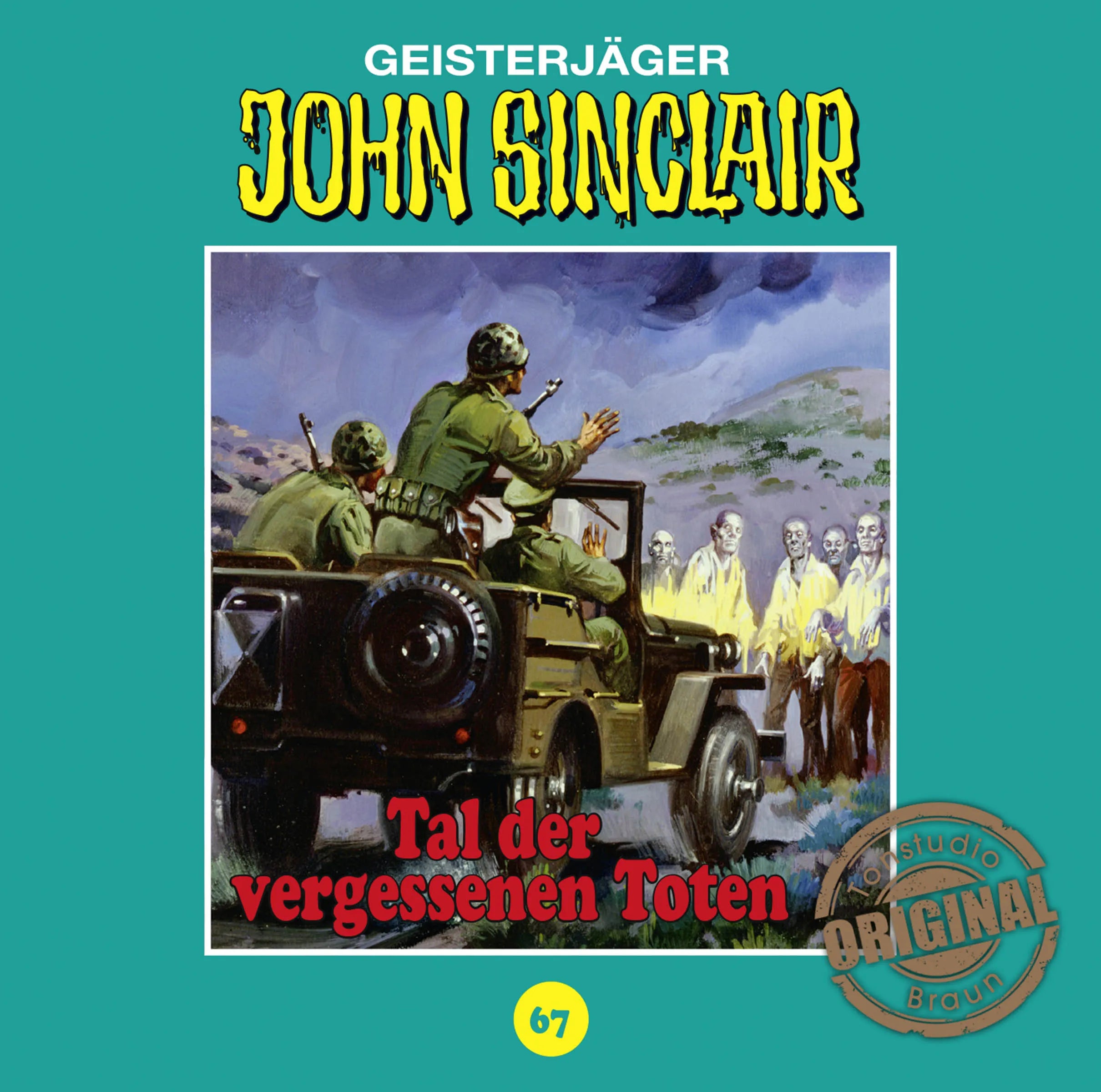 Buchcover von 'John Sinclair Tonstudio Braun - Folge 67' - Hörbuch (CD) von Jason Dark