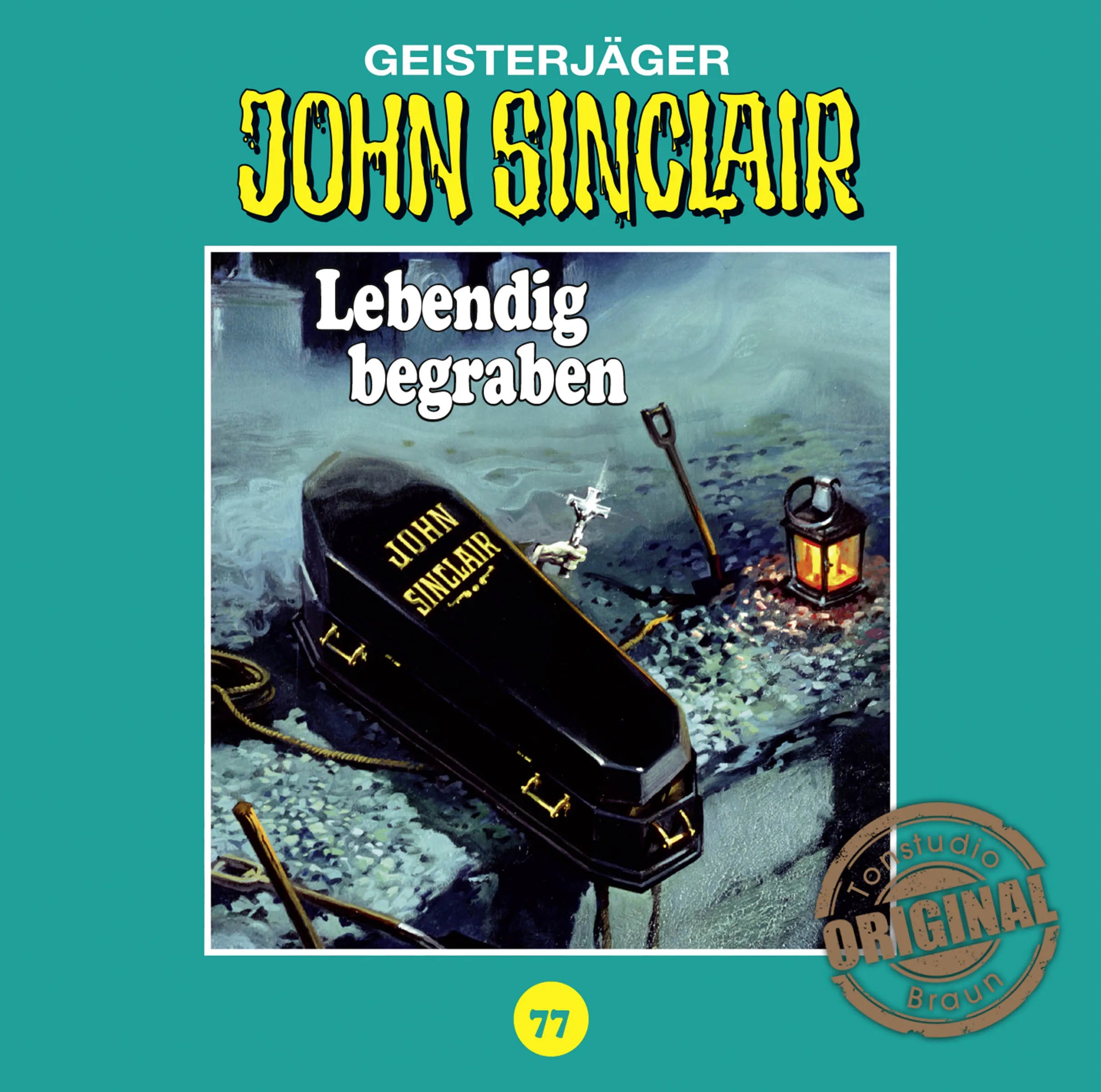 Buchcover von 'John Sinclair Tonstudio Braun - Folge 77' - Hörbuch (CD) von Jason Dark