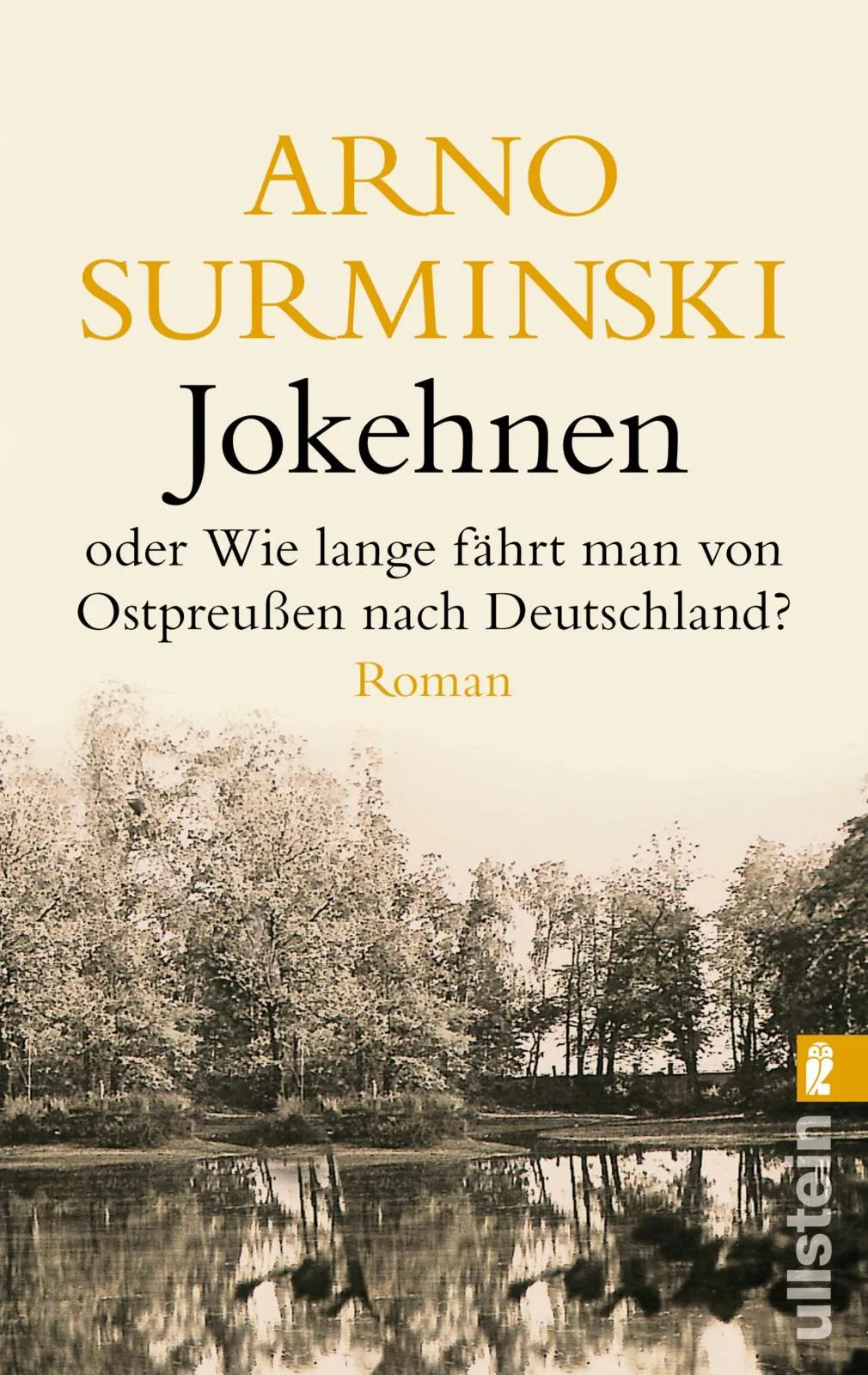 Buchcover von 'Jokehnen' - Taschenbuch von Arno Surminski