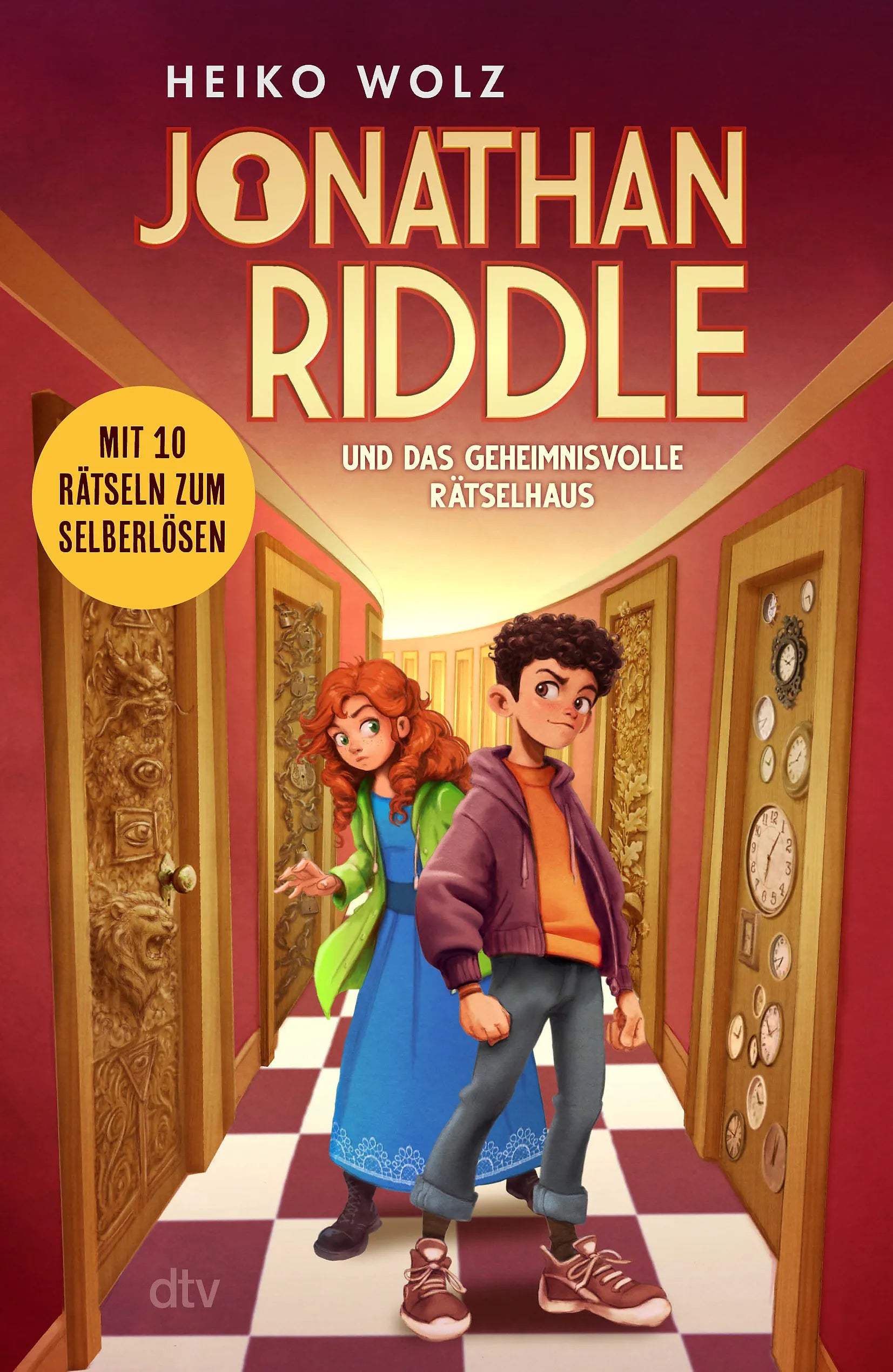 Buchcover von 'Jonathan Riddle und das geheimnisvolle Rätselhaus' - Paperback von Heiko Wolz