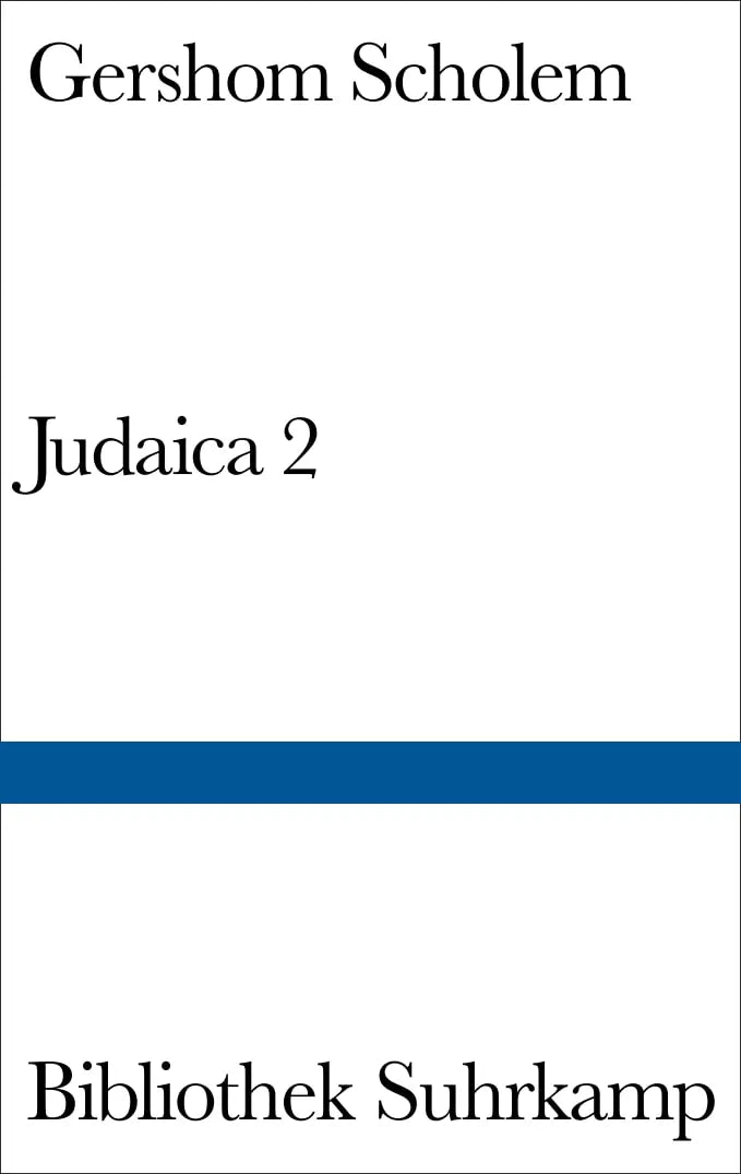 Buchcover von 'Judaica II' - Gebundene Ausgabe von Gershom Scholem