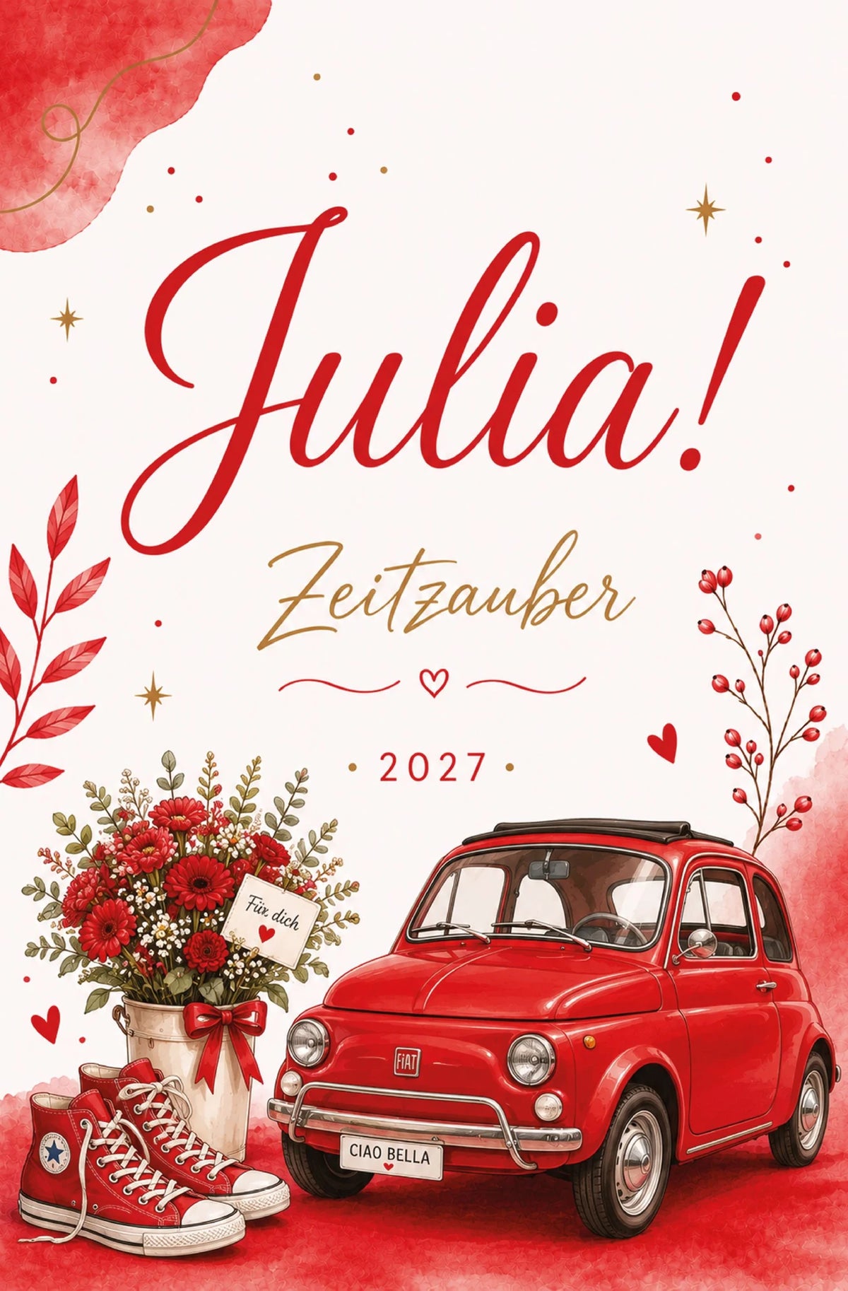 Taschenkalender: Julia Kalender 2027 - Zeitzauber