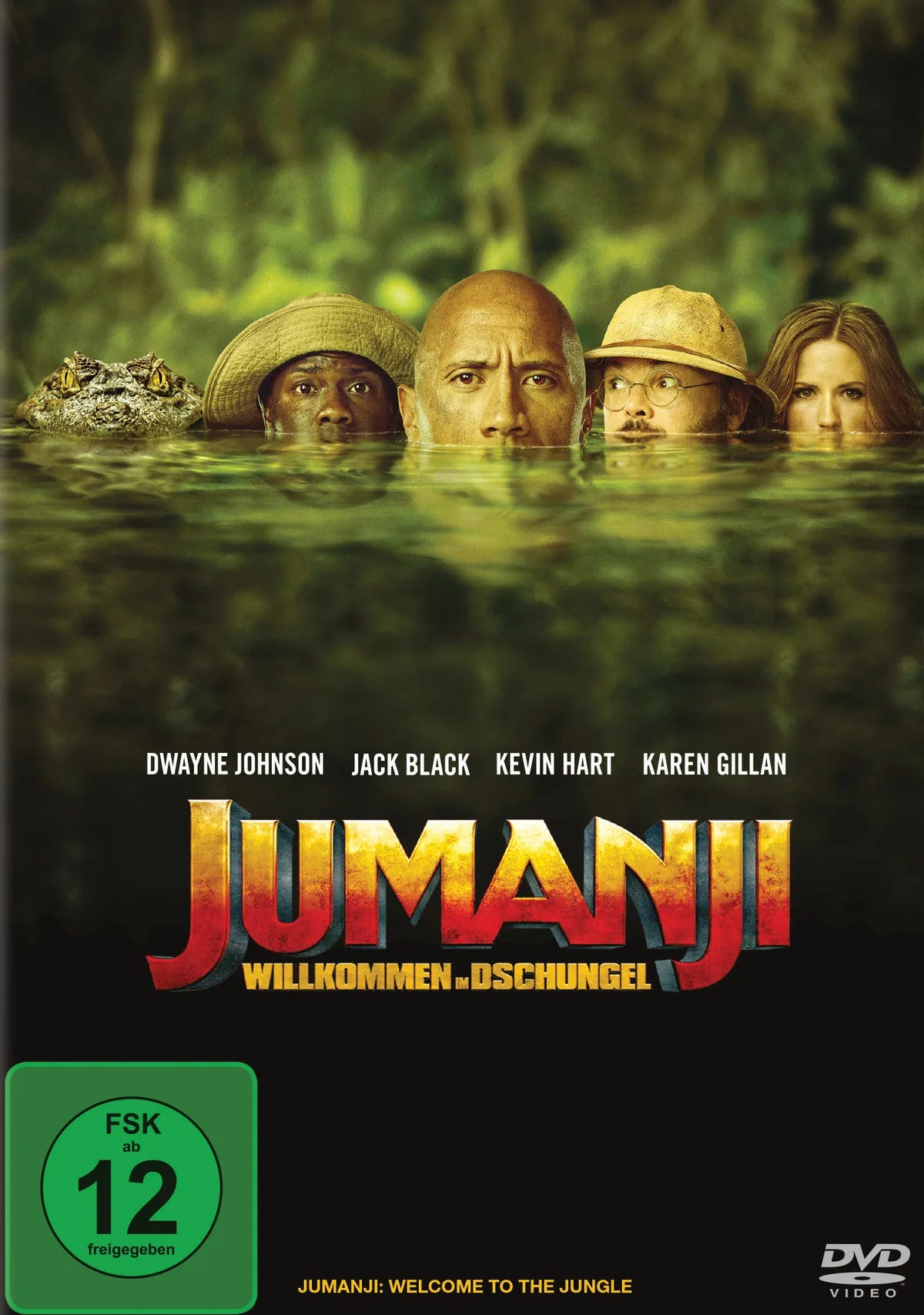 Jumanji - Willkommen im Dschungel - DVD