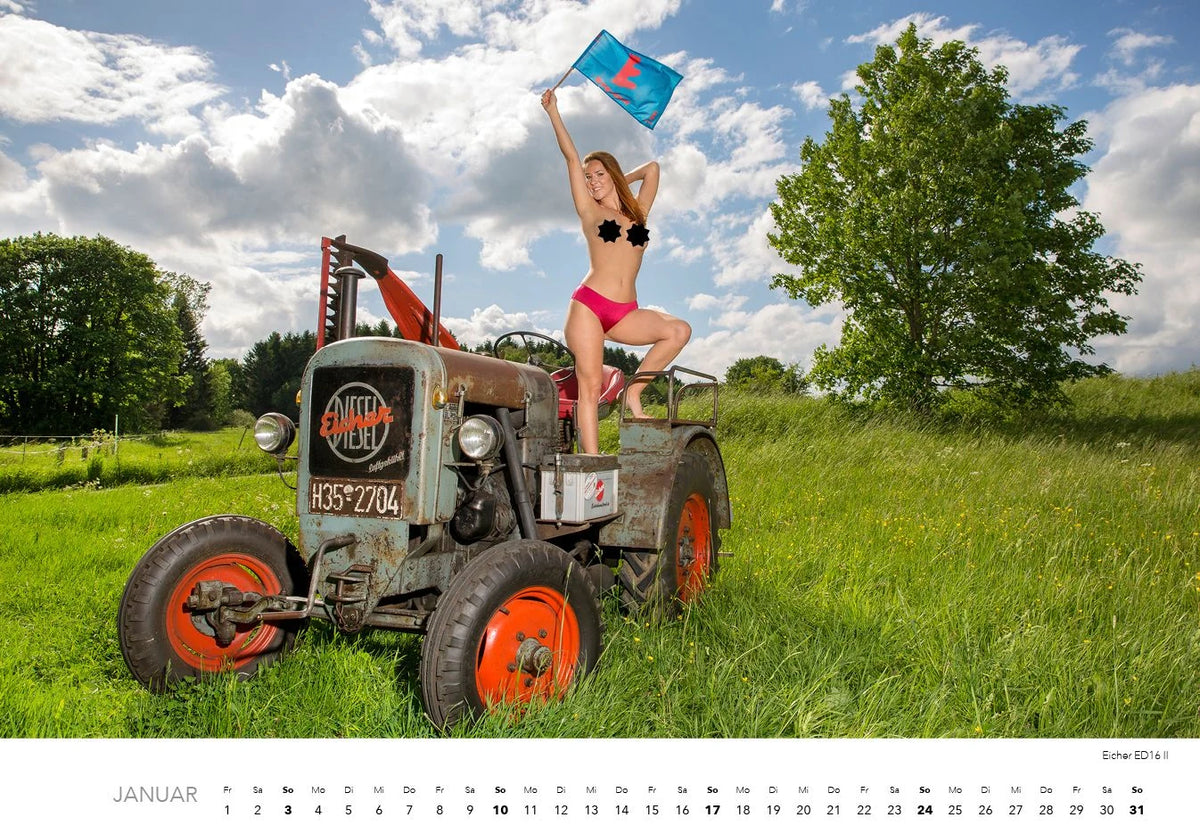 Jungbauernträume Kalender 2027 – Ansicht