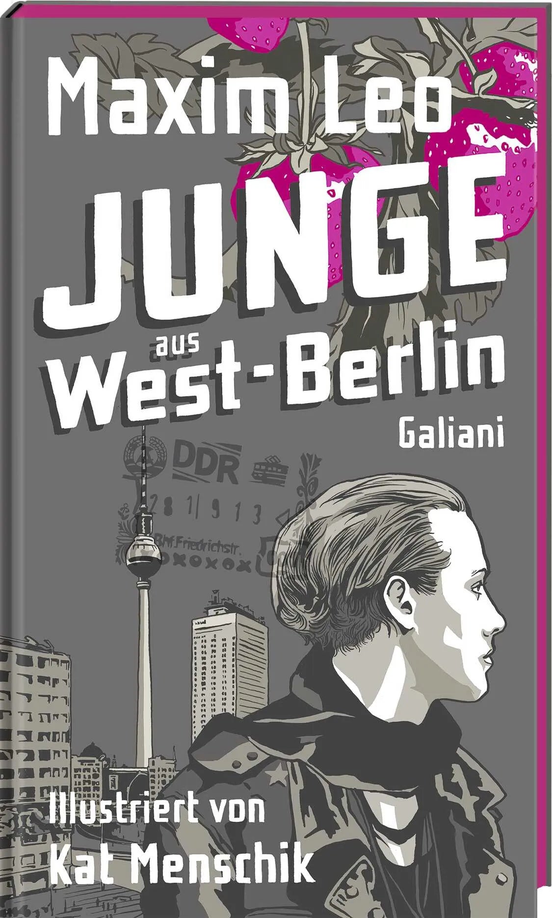 Buchcover von 'Junge aus West-Berlin' - Gebundene Ausgabe von Maxim Leo