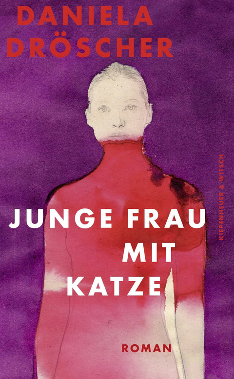 Junge Frau mit Katze