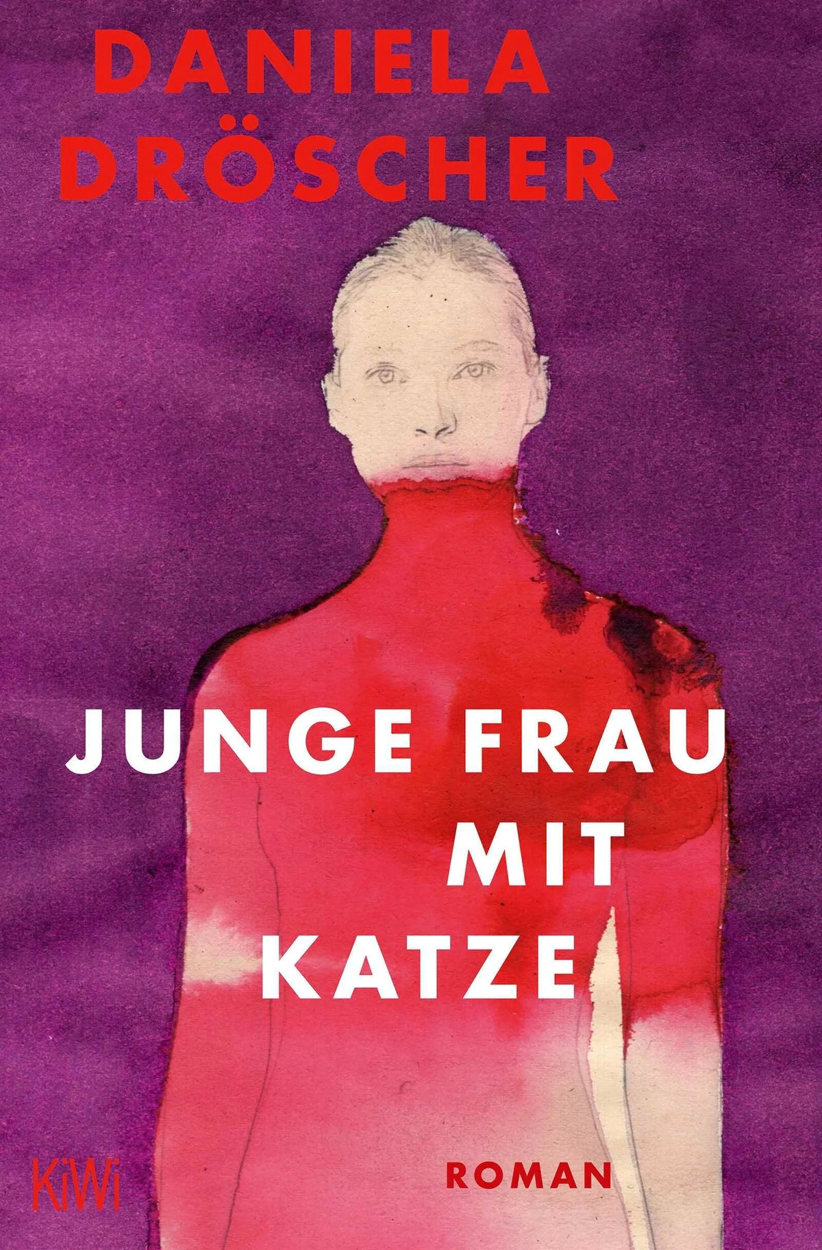 Cover: Junge Frau mit Katze (Taschenbuch) von Daniela Dröscher