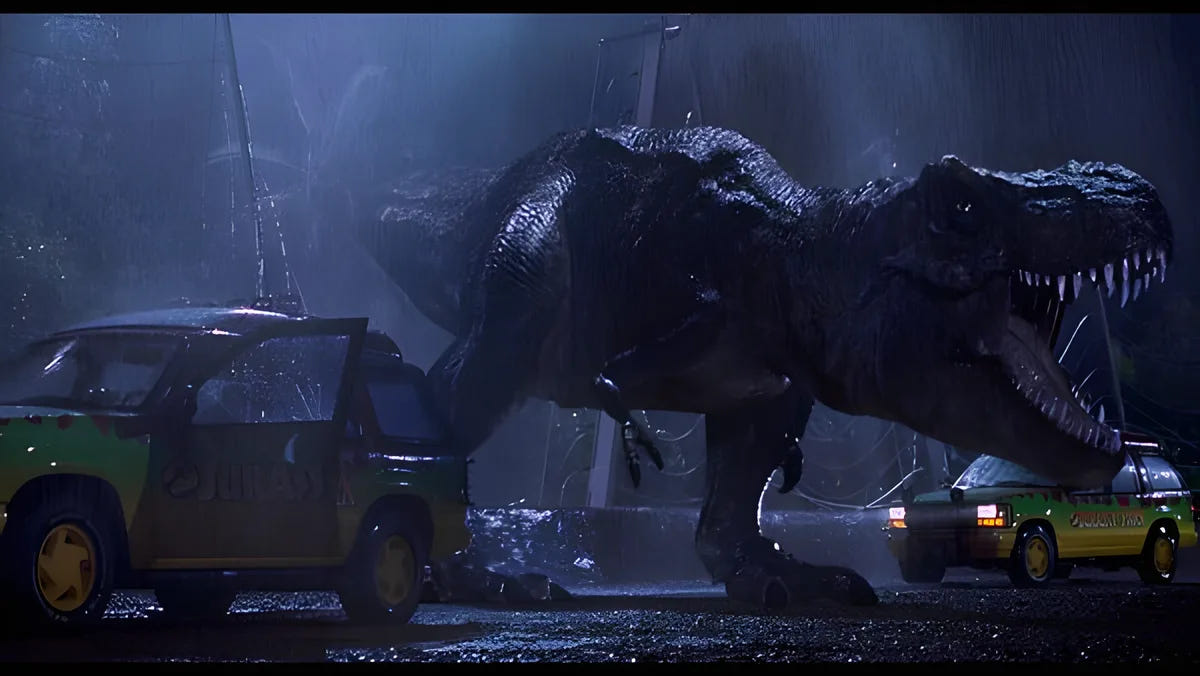 Filmszene 5 aus Jurassic Park (Steelbook) – 4K UHD Blu-ray. Regie: Steven Spielberg