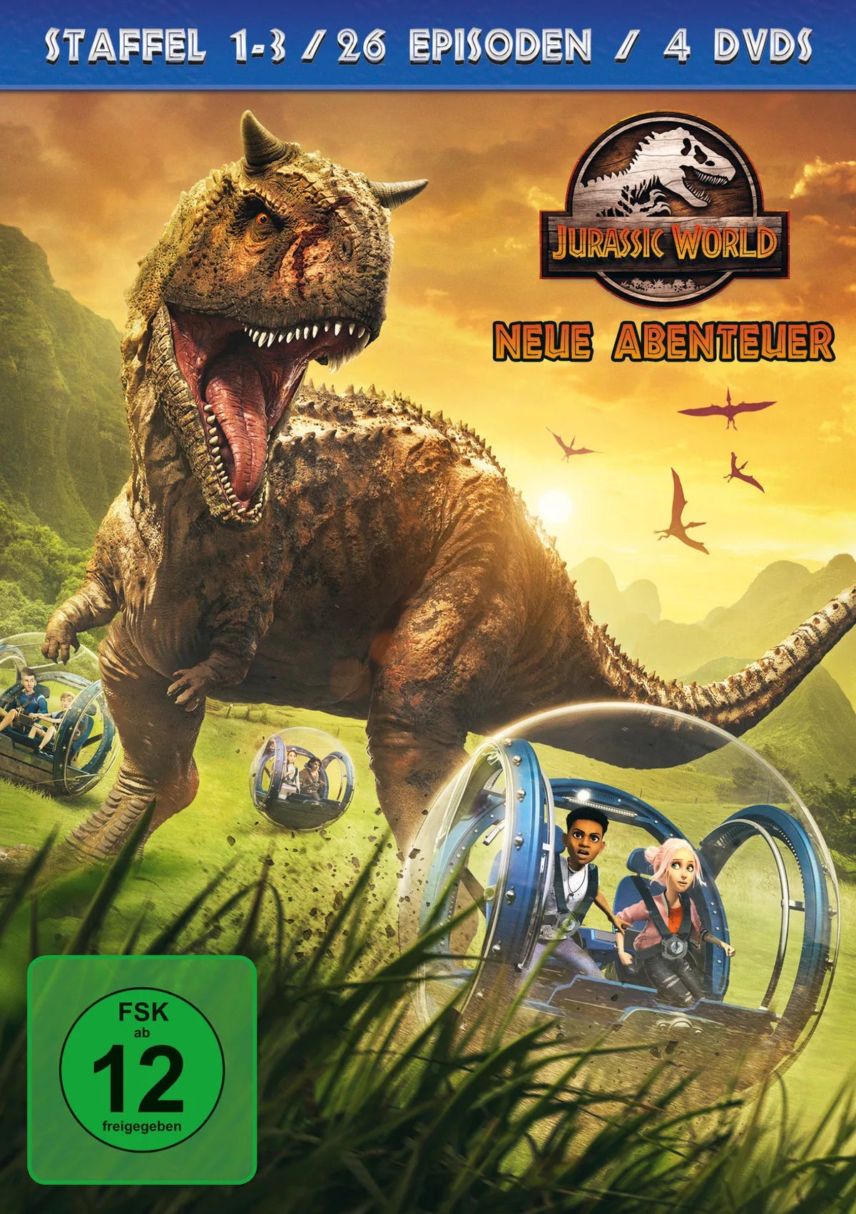 Jurassic World - Neue Abenteuer - Staffel 1-3 - DVD