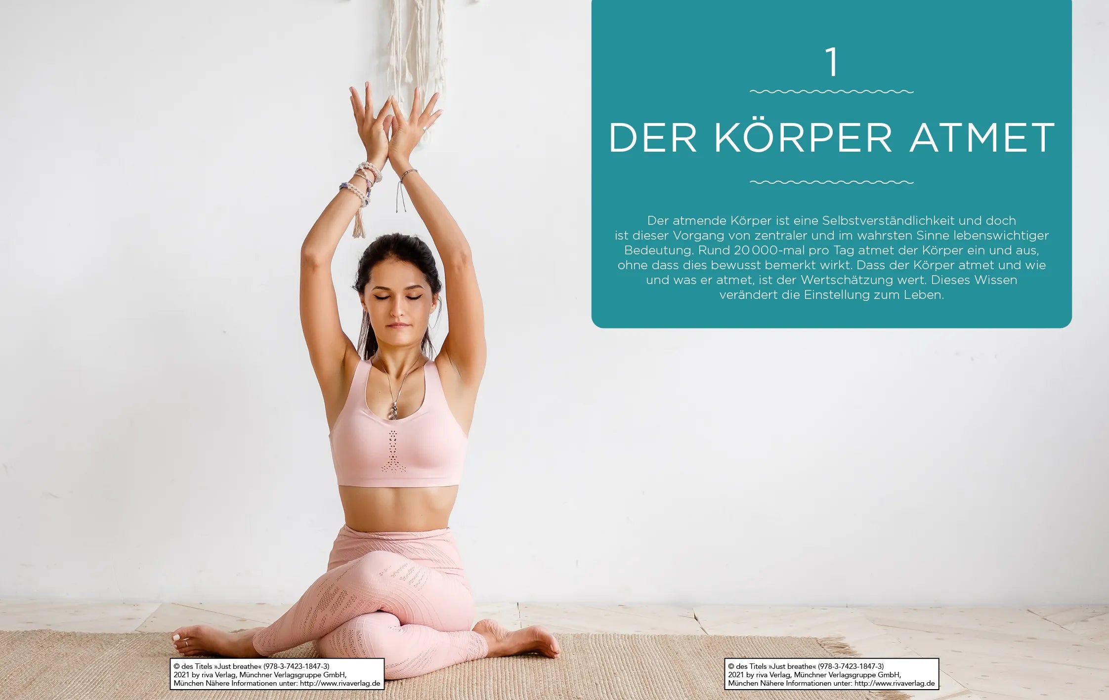 Innenansicht von 'Just breathe' - Taschenbuch
