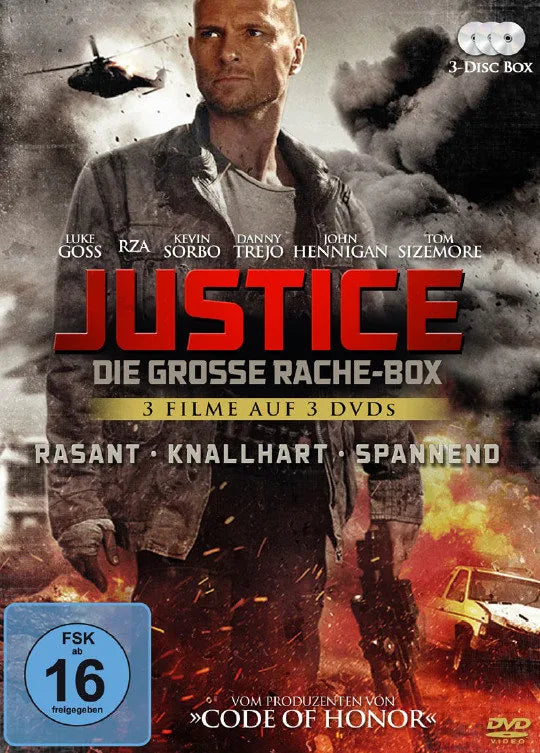 Justice - Die grosse Rache-Box - DVD