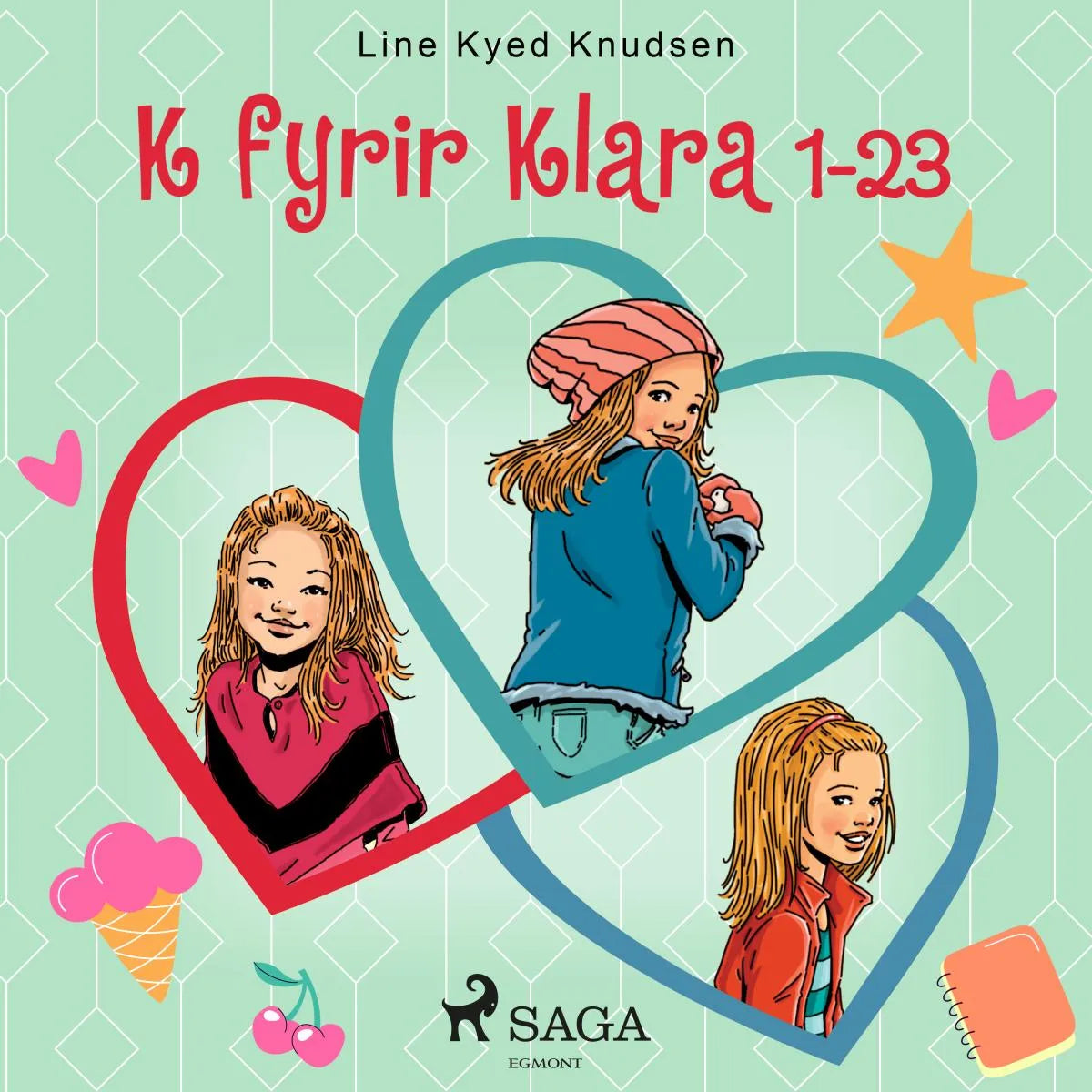 Cover: K fyrir Klara 1-23 (Hörbuch Download) von Line Kyed Knudsen