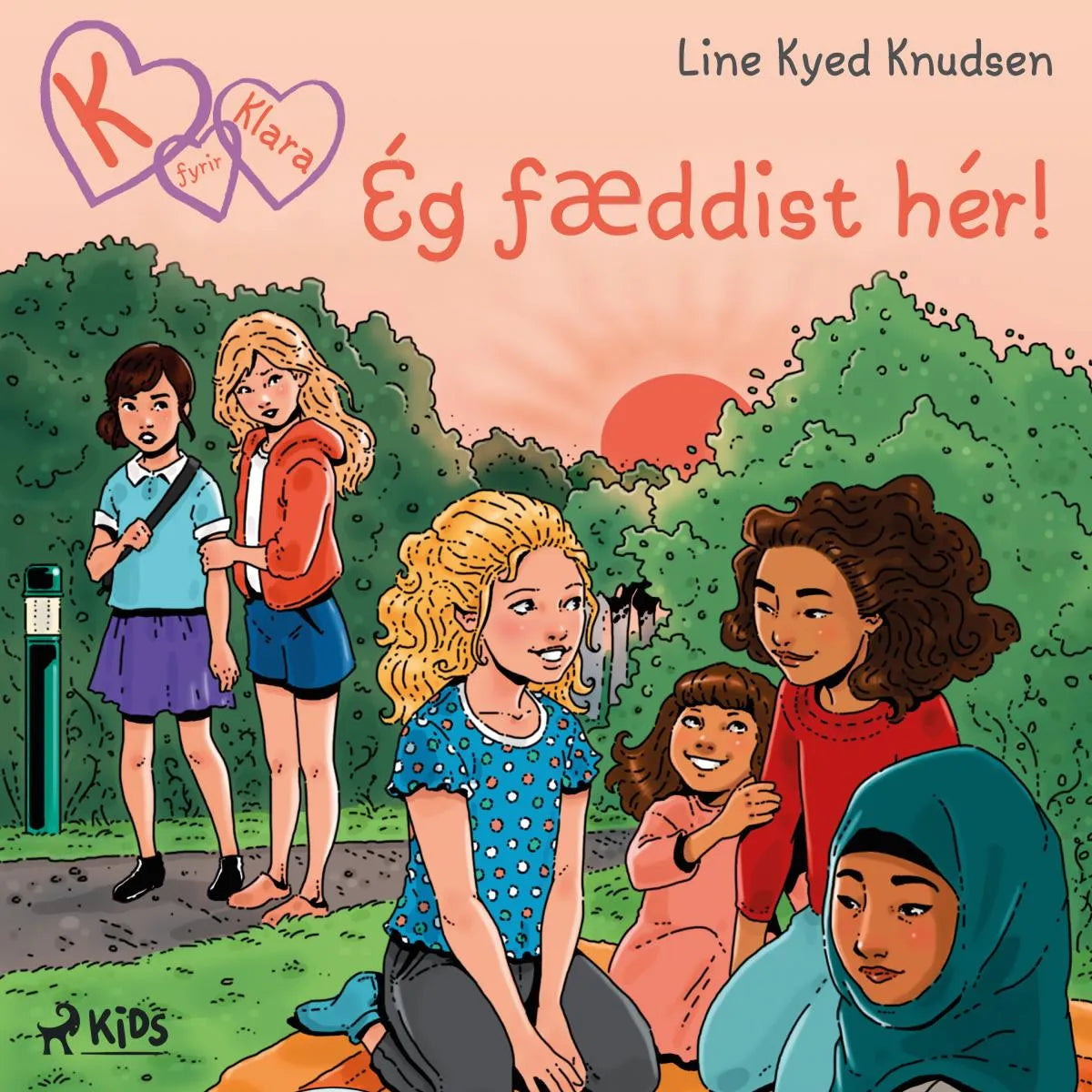 Cover: K fyrir Klara 23 - Ég fæddist hér! (Hörbuch Download) von Line Kyed Knudsen