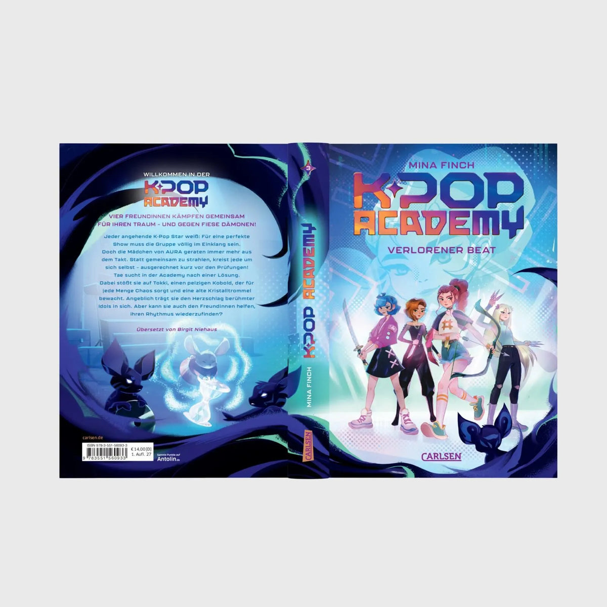 Detailansicht: K-Pop Academy 3: Verlorener Beat (Hardcover)