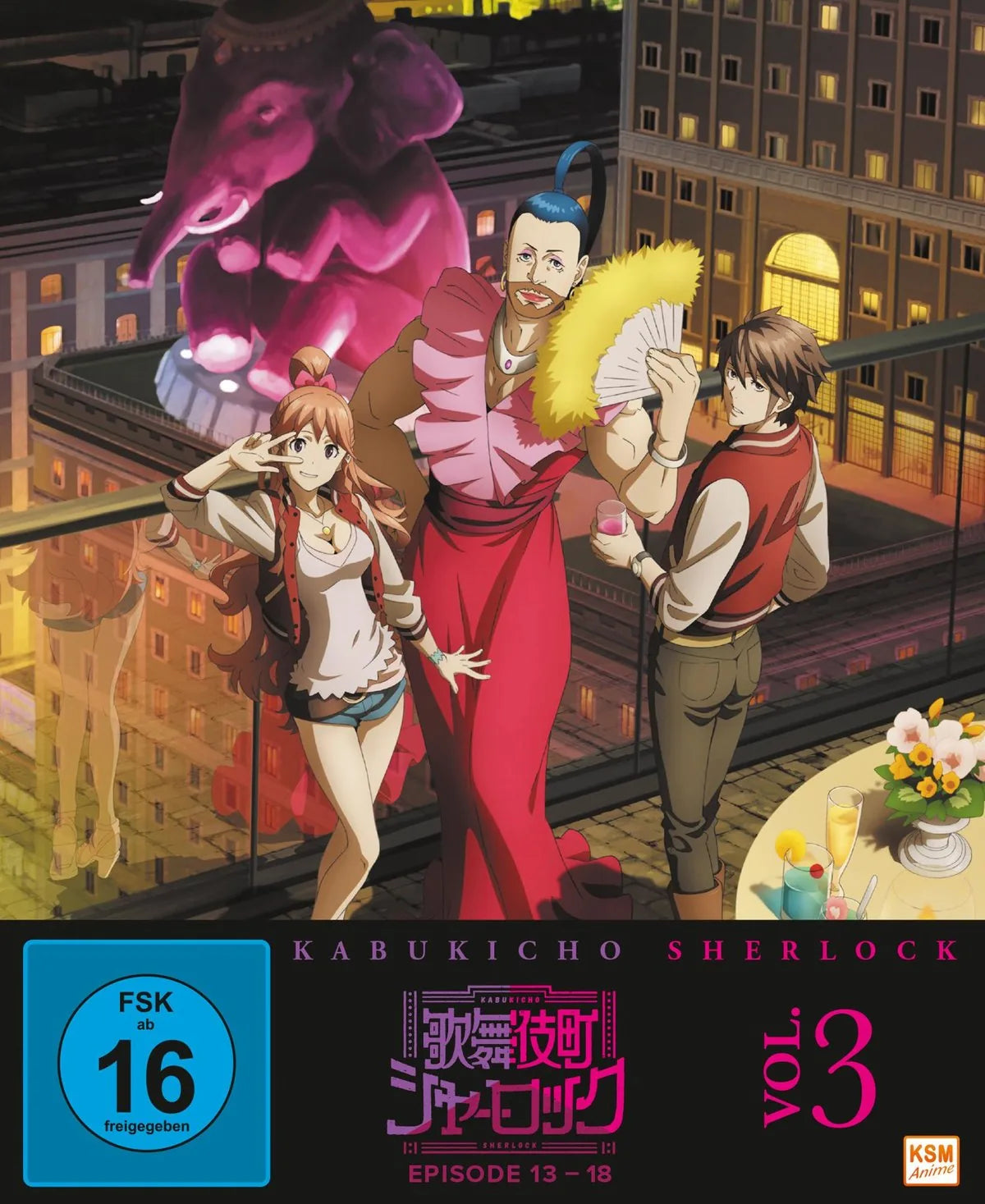 Kabukicho Sherlock - Volume 3 (Ep. 13-18) - DVD