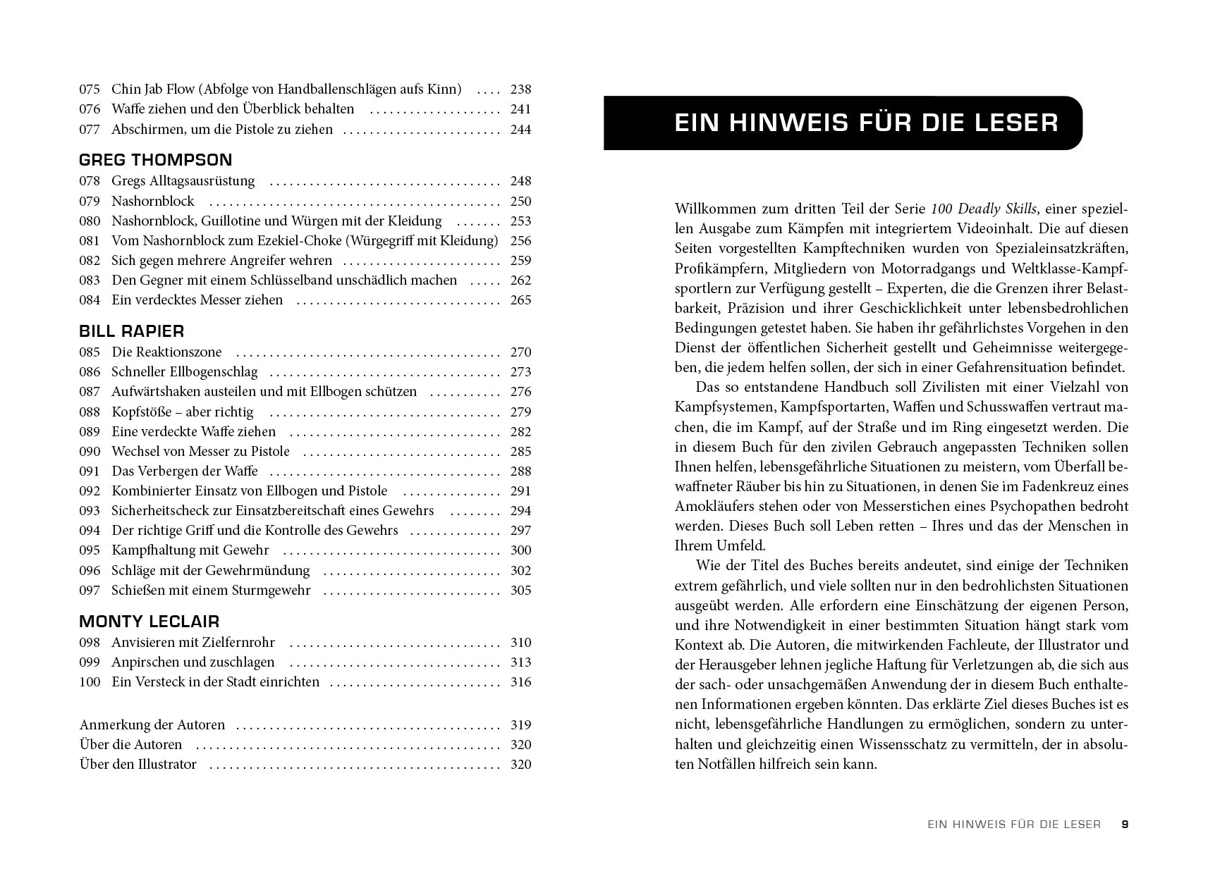 Innenansicht von 'Kämpfe und verteidige dich wie ein Navy SEAL' - Taschenbuch
