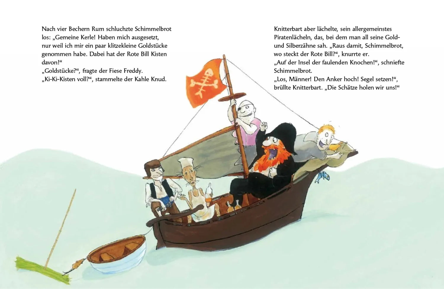 Abbildung von 'Käpten Knitterbart auf der Schatzinsel'