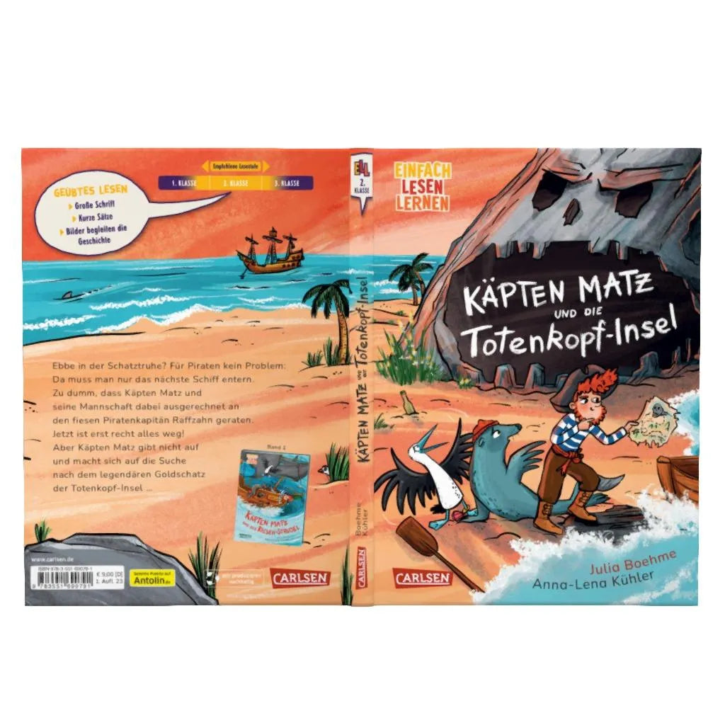 Detailansicht: Käpten Matz und die Totenkopf-Insel (Hardcover)