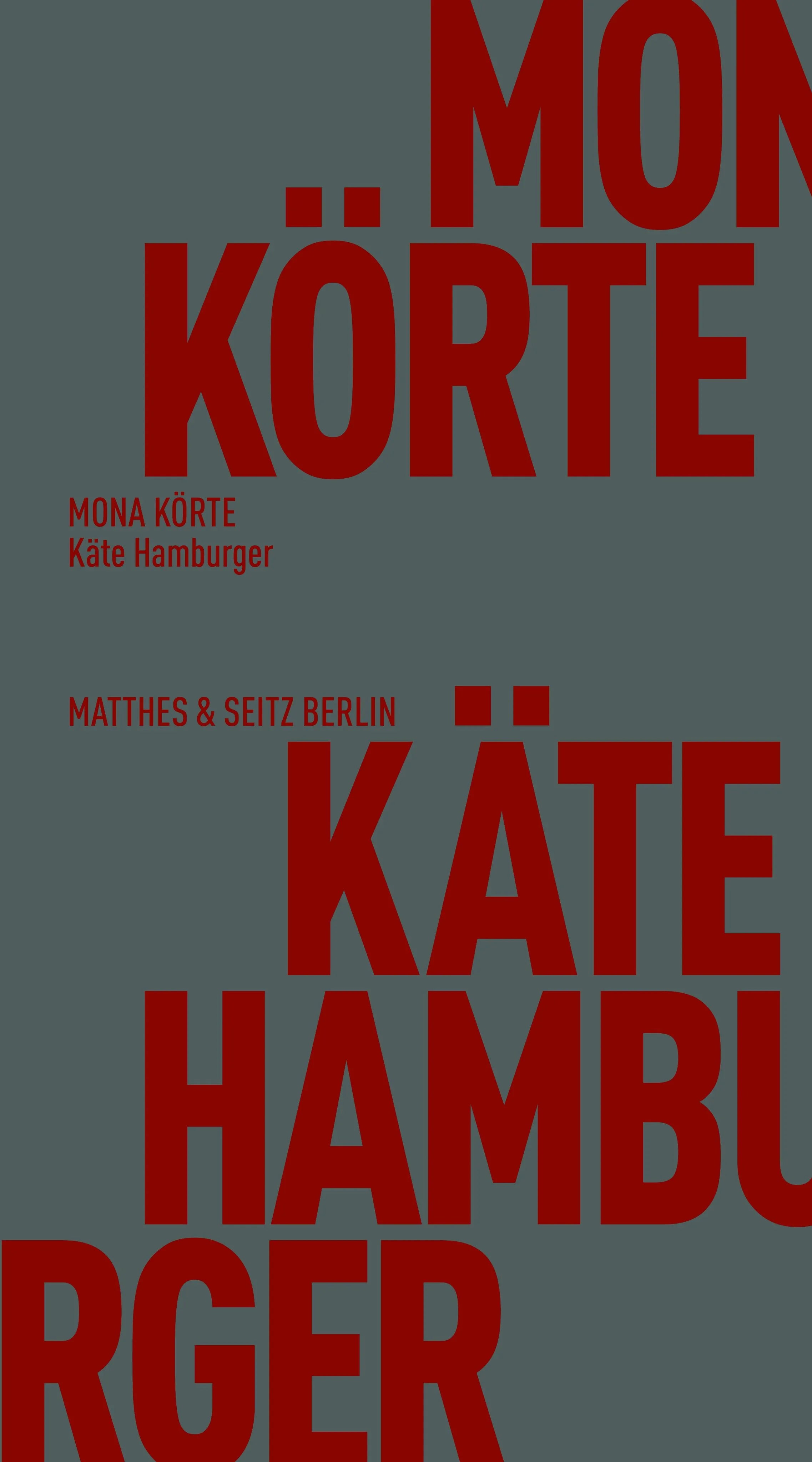 Cover: Käte Hamburger (E-Book) von Mona Körte