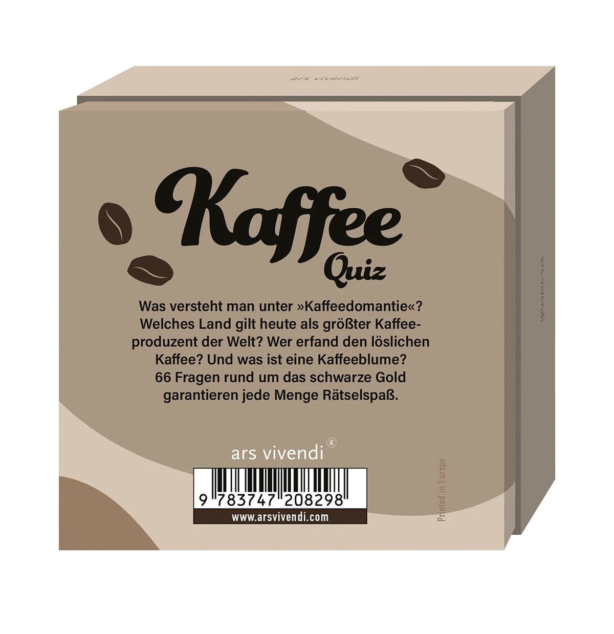 Kaffee-Quiz (Neuauflage) – Ansicht