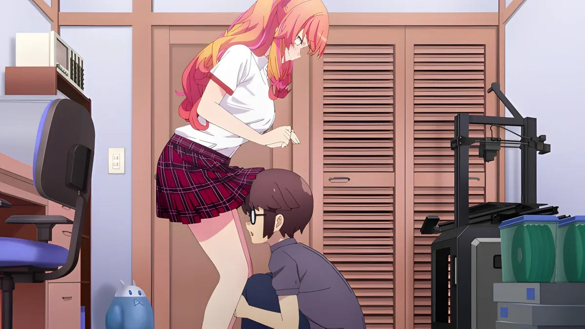 Filmszene 4 aus Kakushite! Makina-san!! - Complete Edition – Blu-ray. Regie: Masayoshi Nishita